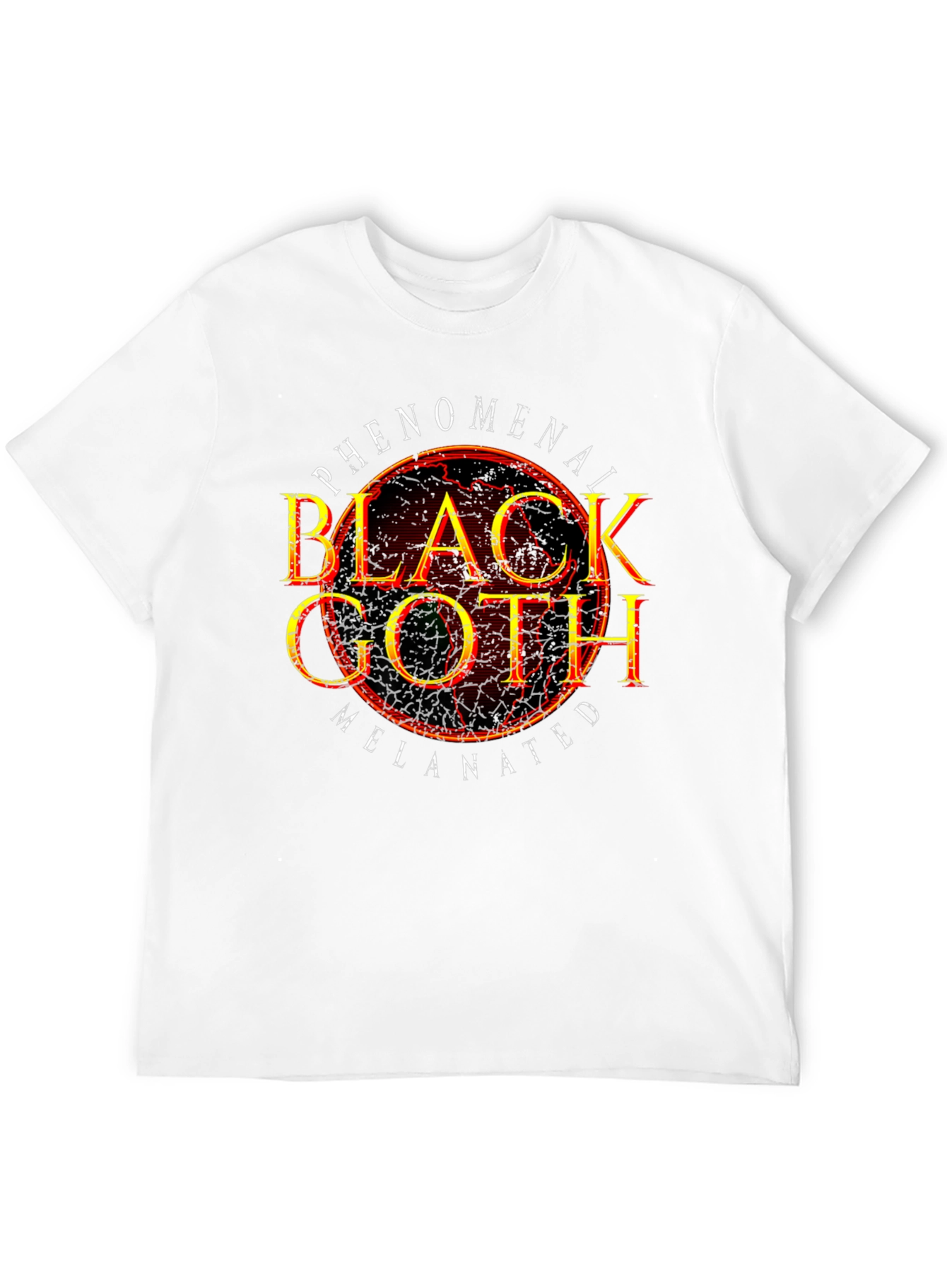 Phenomenal Black Goth Melanated Graphic Tee