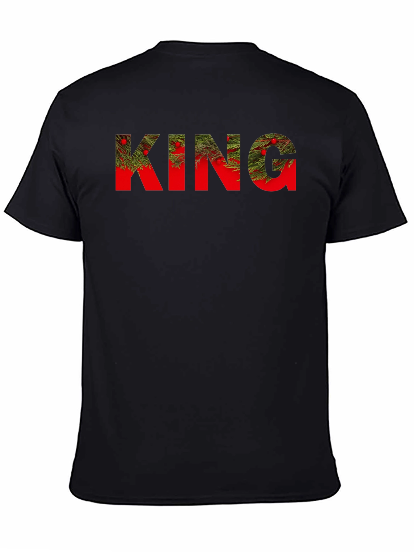 King Christmas Tree Holiday Tee