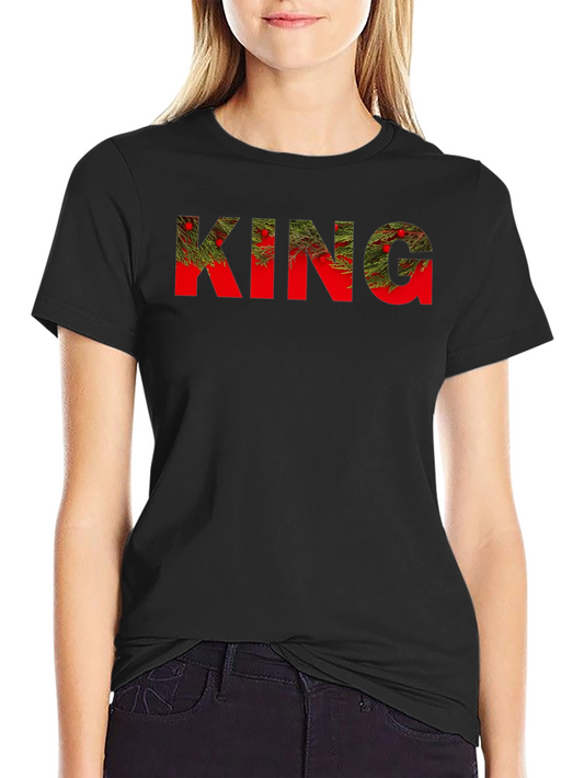 King Christmas Tree Holiday Tee