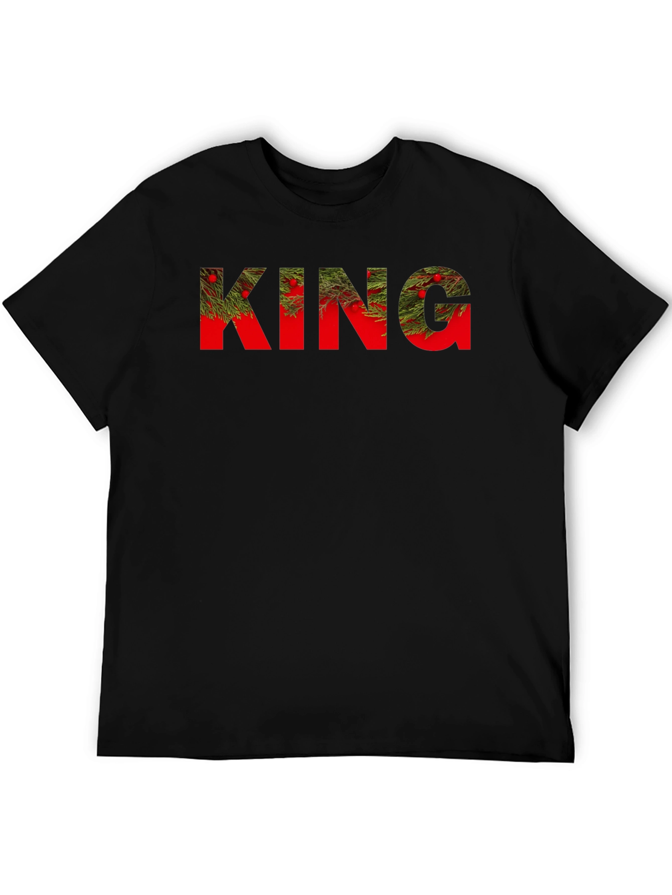 King Christmas Tree Holiday Tee