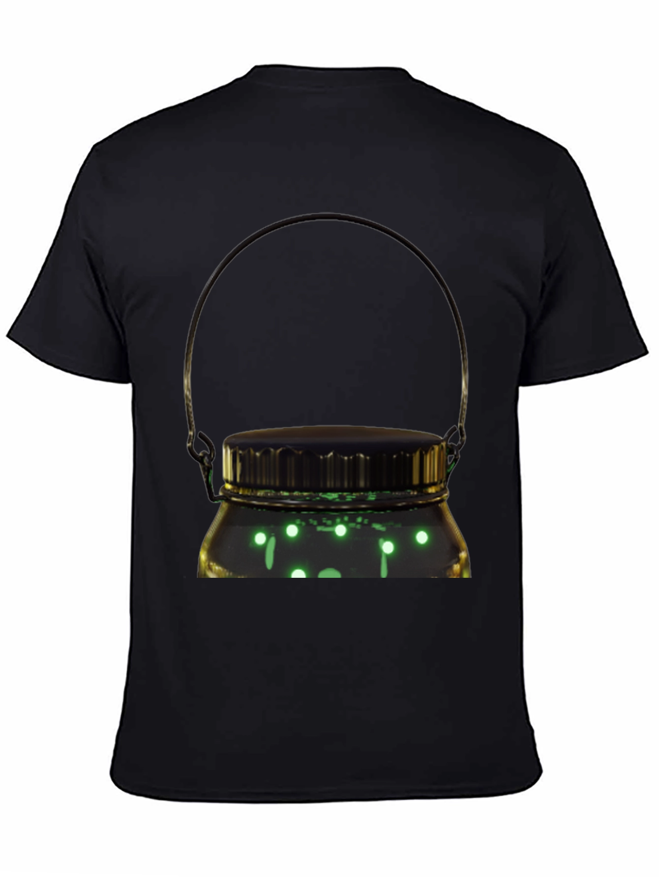 Glowing Jar Graphic T-Shirt - Unique Design