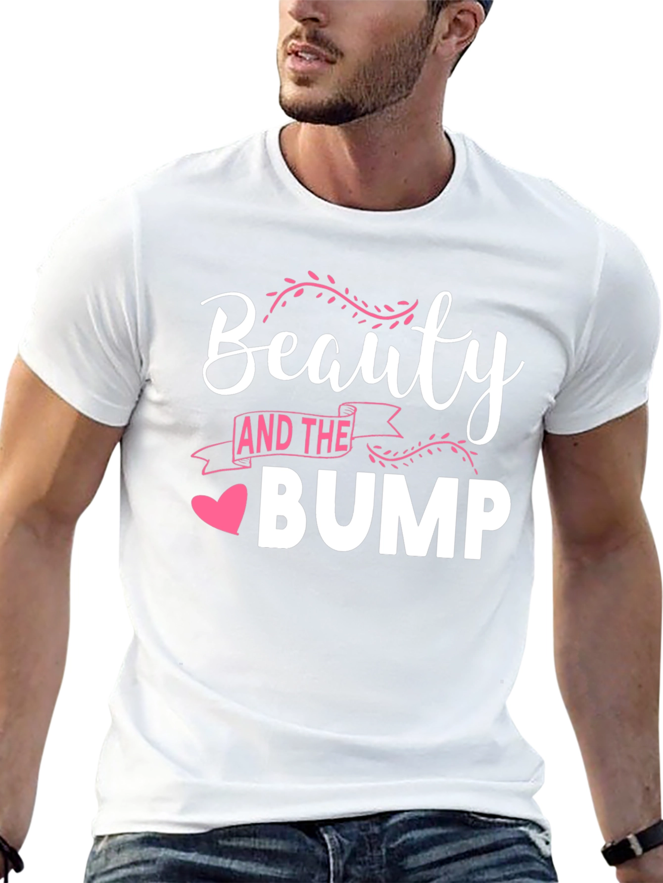 Beauty and the Bump T-Shirt - Maternity Tee