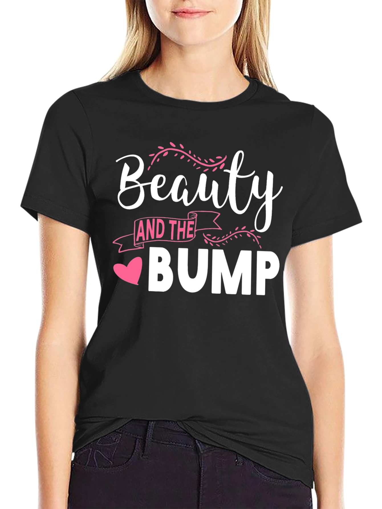 Beauty and the Bump T-Shirt - Maternity Tee
