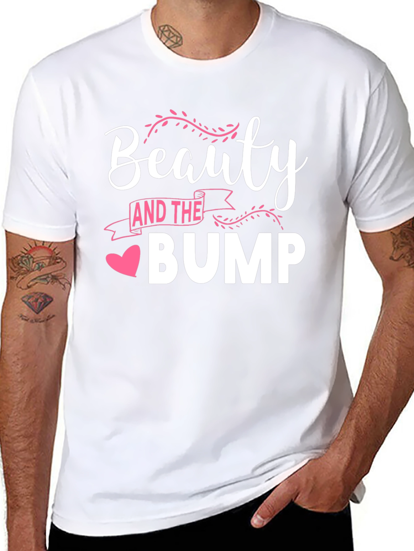 Beauty and the Bump T-Shirt - Maternity Tee
