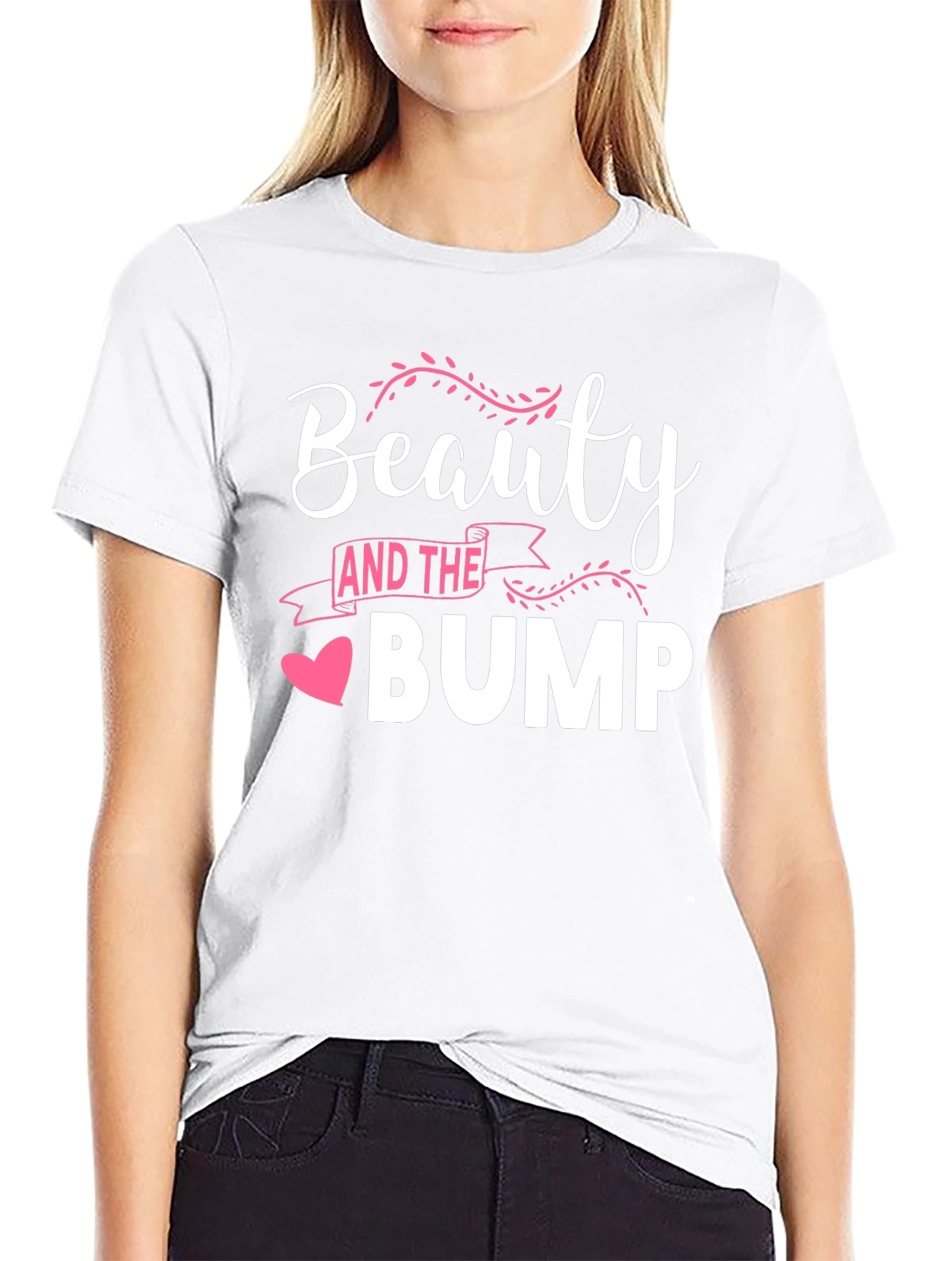 Beauty and the Bump T-Shirt - Maternity Tee