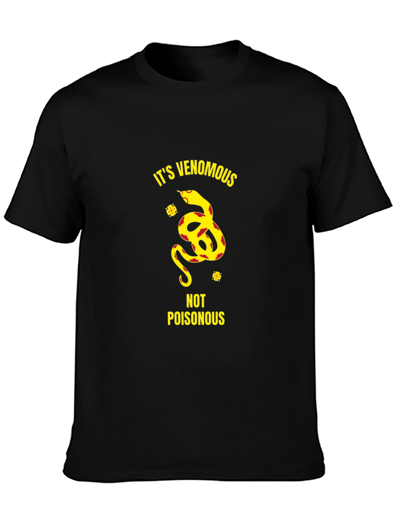 Venomous Snake Graphic T-Shirt