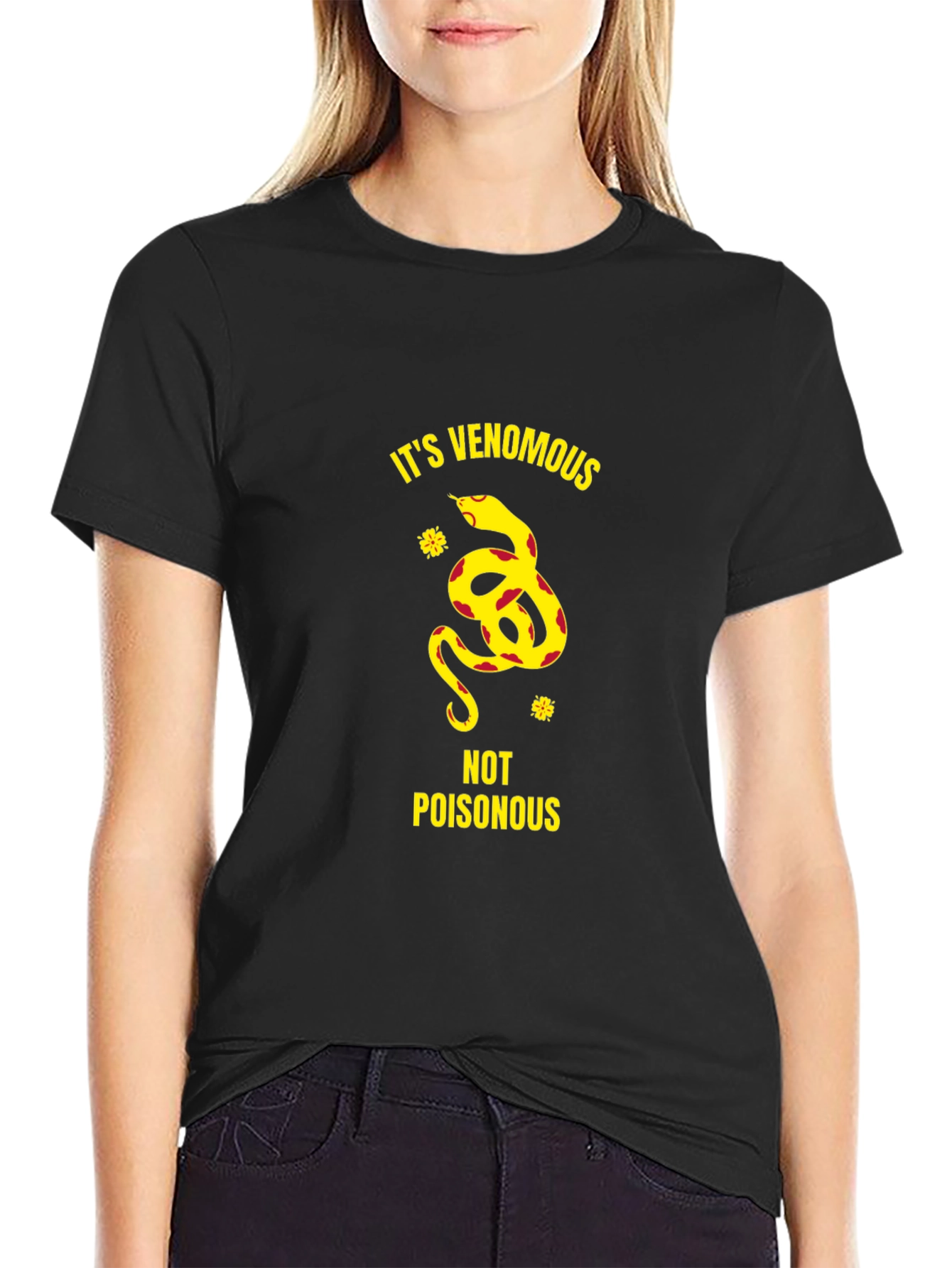 Venomous Snake Graphic T-Shirt