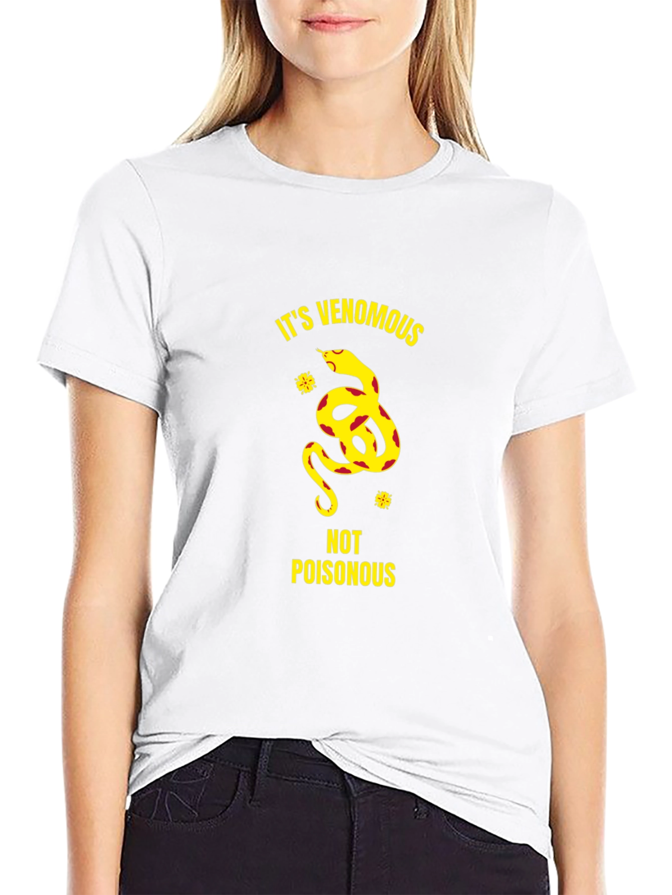 Venomous Snake Graphic T-Shirt