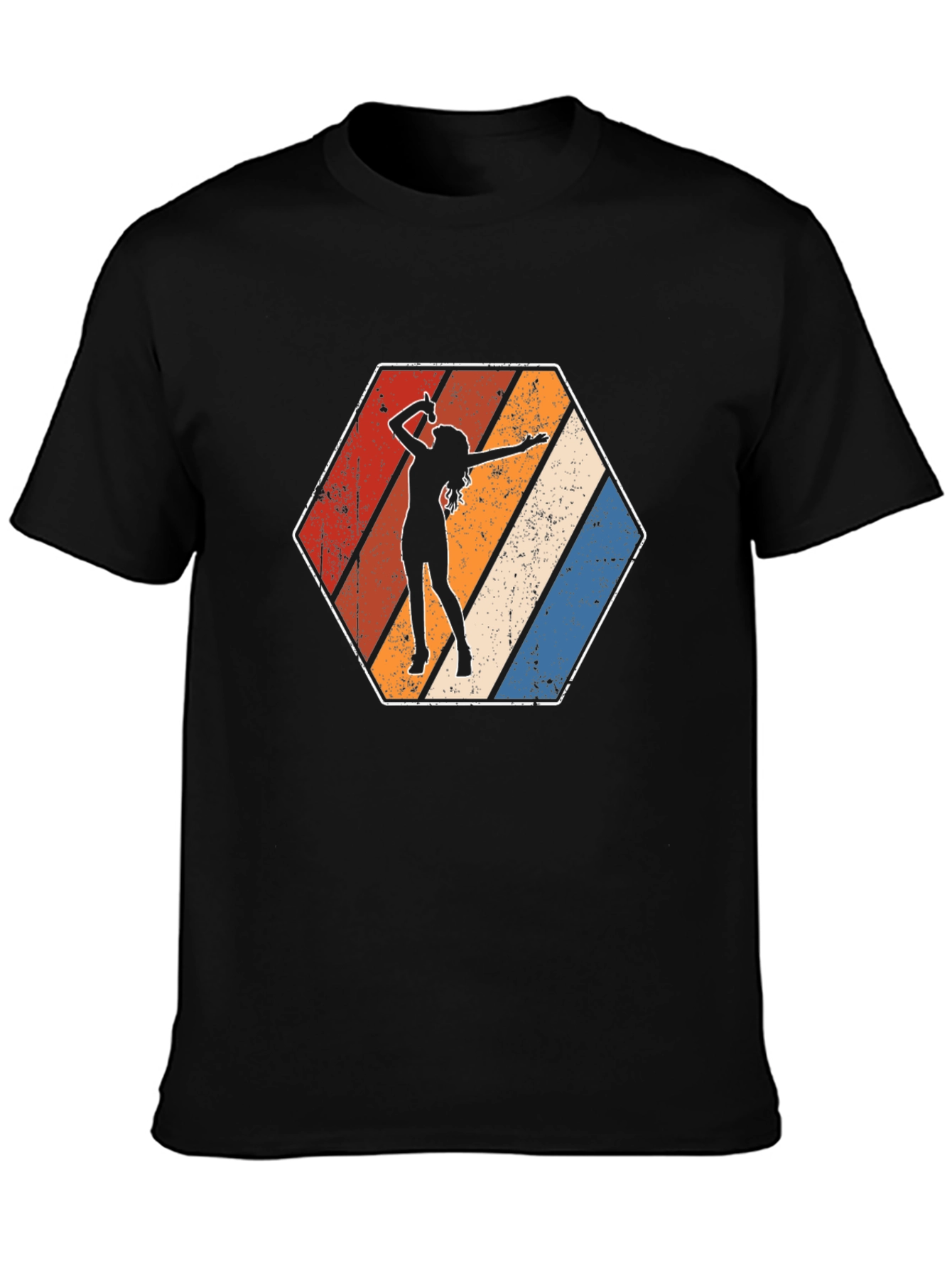 Retro Silhouette Graphic Tee