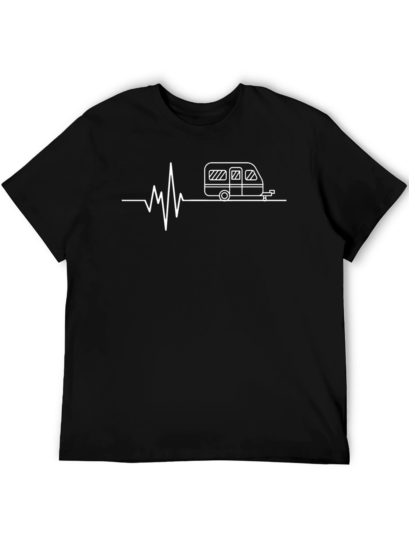 RV Heartbeat T-Shirt - Camping Lover Tee