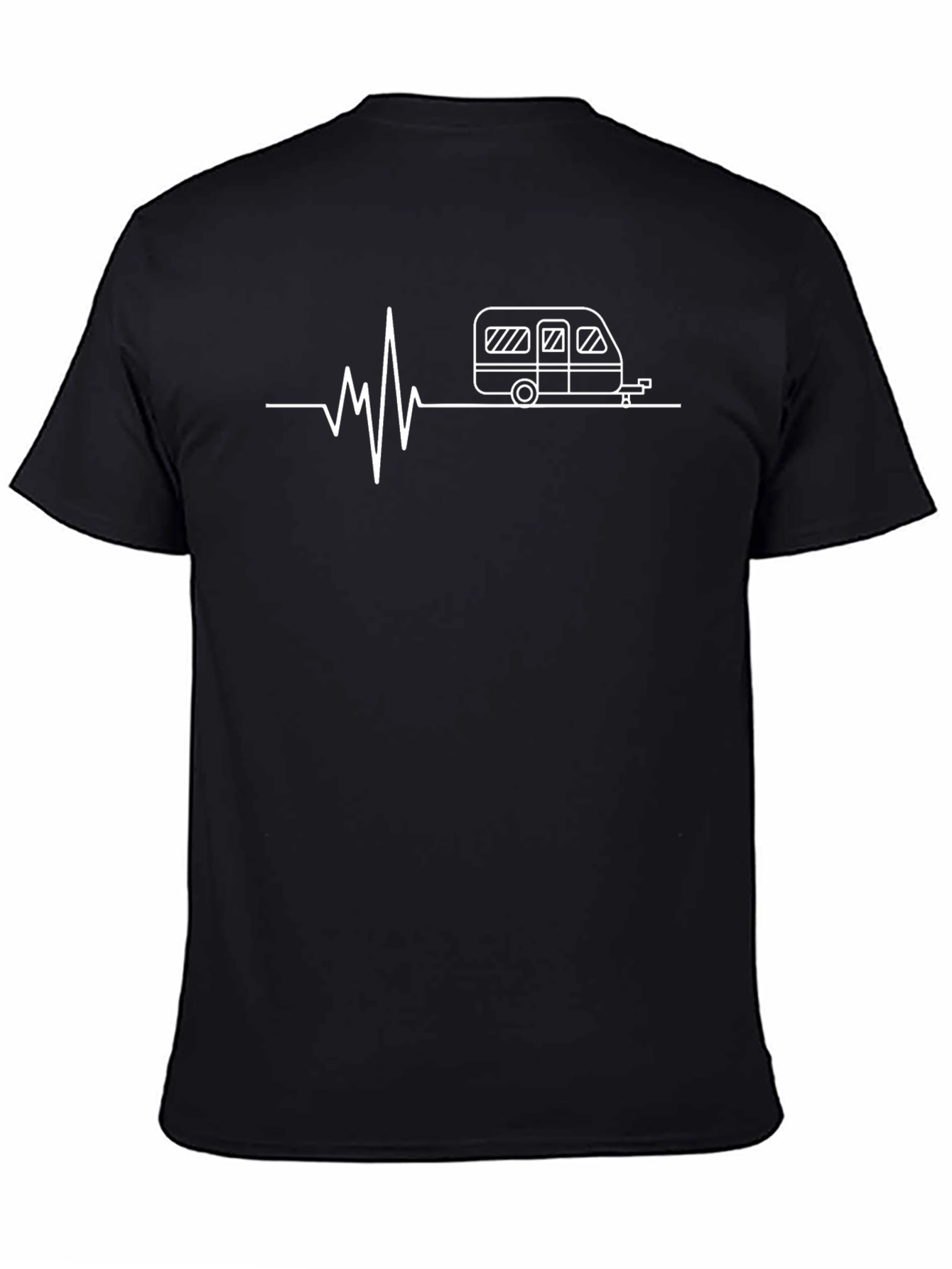 RV Heartbeat T-Shirt - Camping Lover Tee