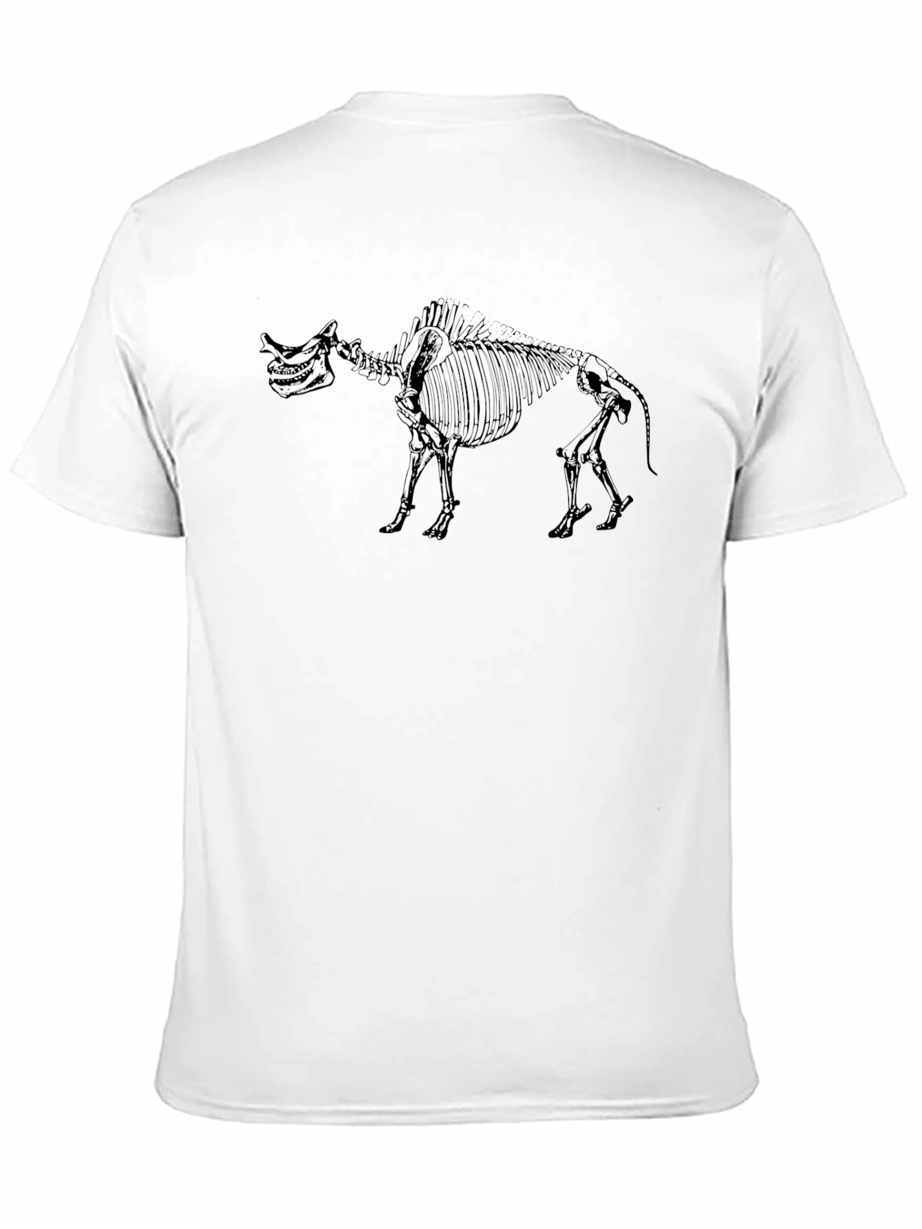Skeleton Camel Black Graphic Tee