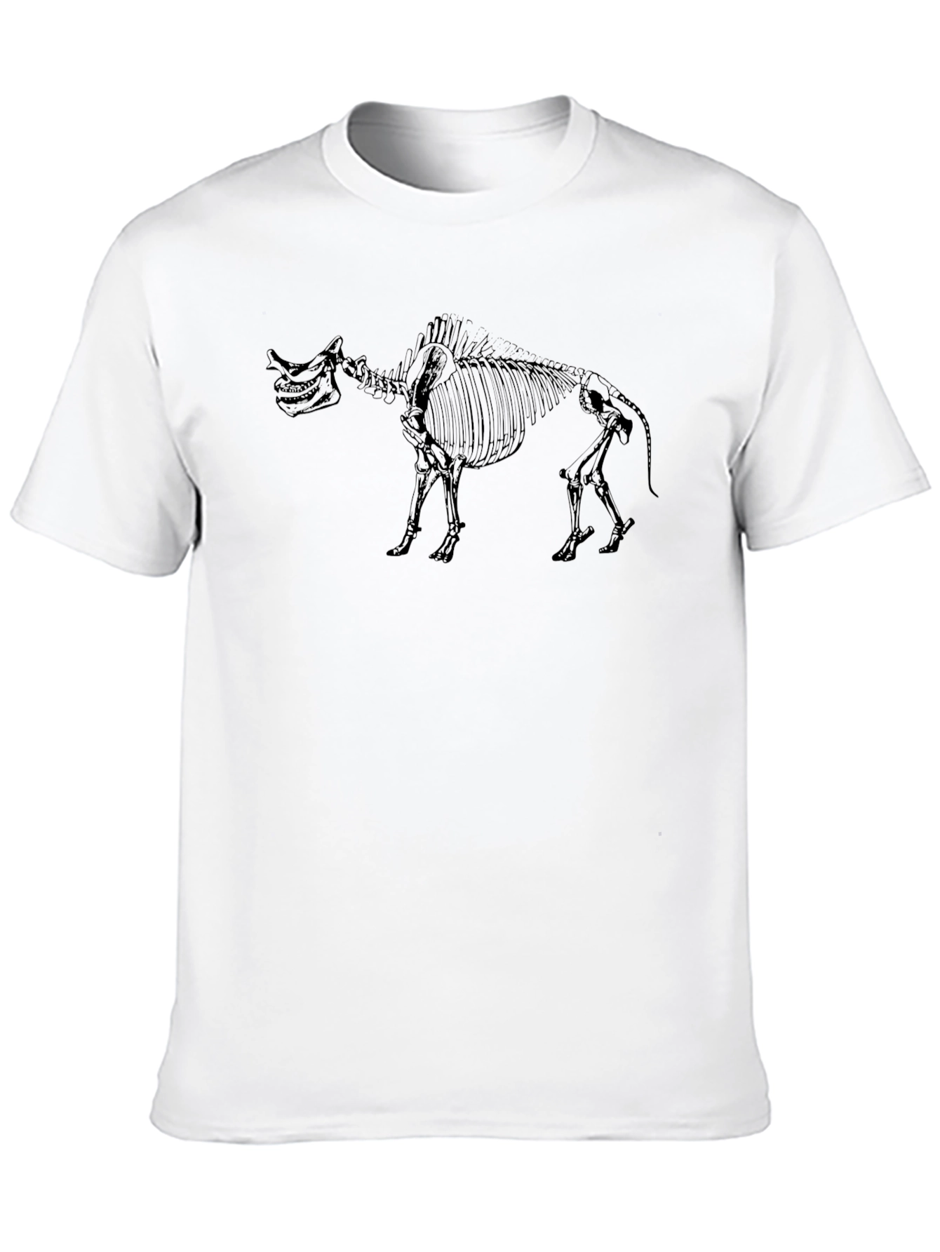 Skeleton Camel Black Graphic Tee