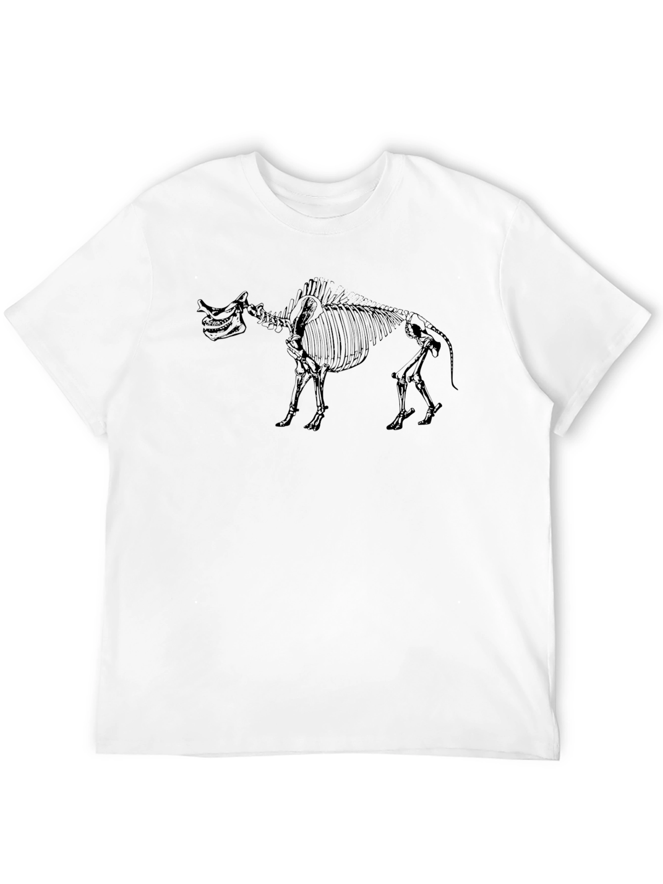 Skeleton Camel Black Graphic Tee