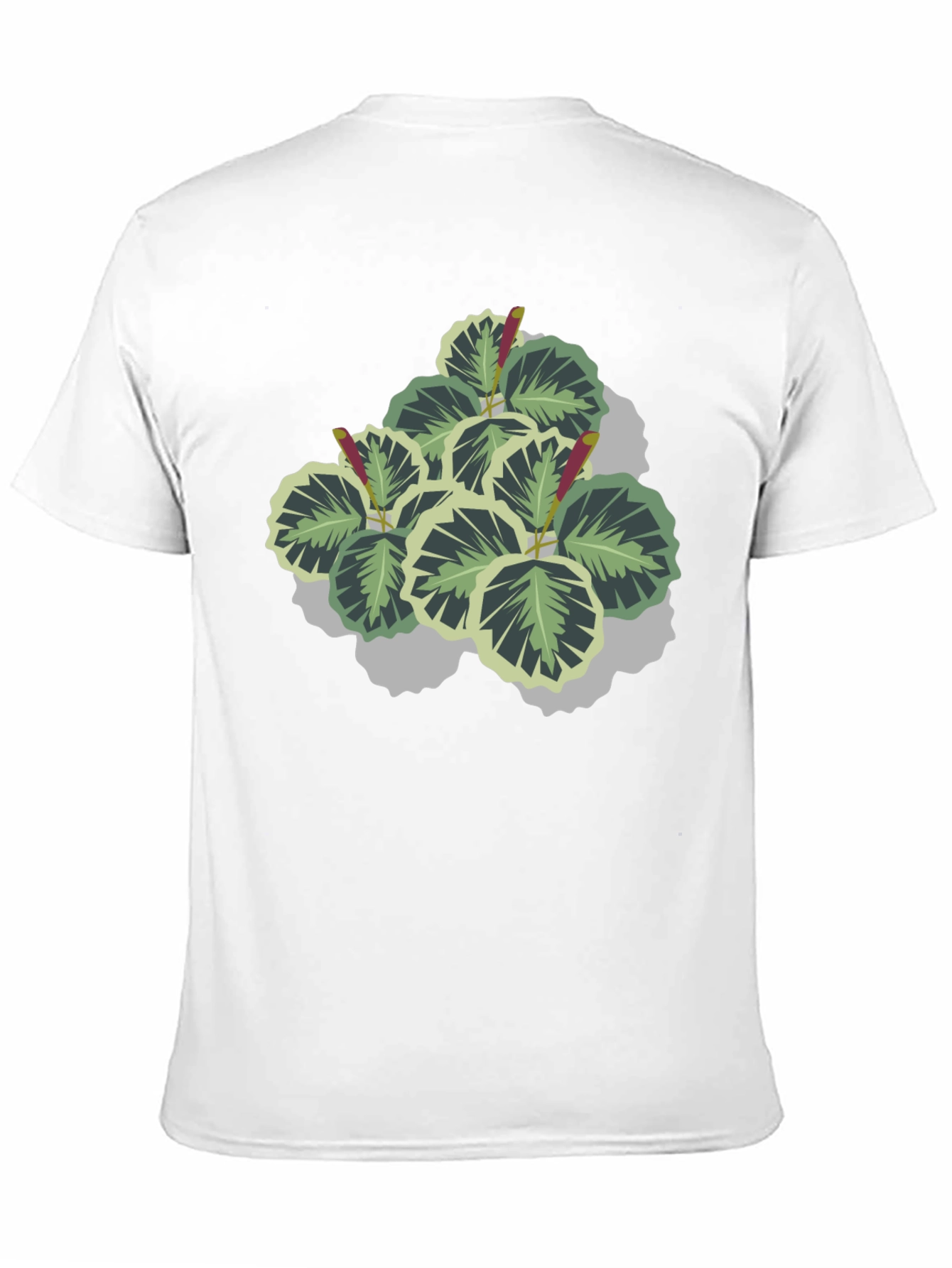 Plant Graphic Black T-Shirt