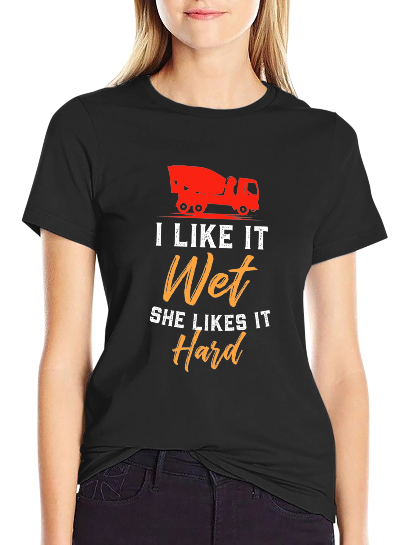 I Like It Wet She Likes It Hard T-Shirt