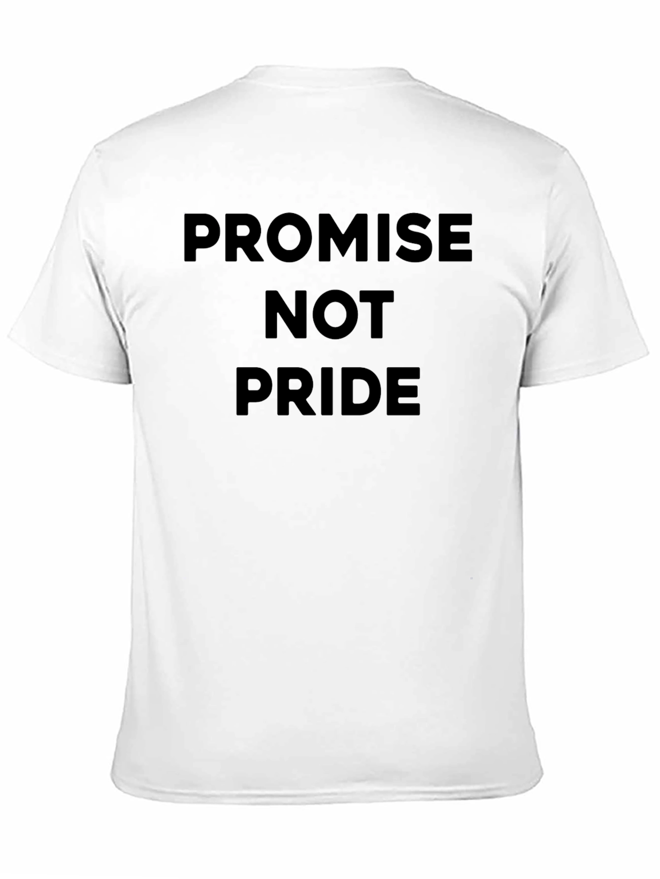 Promise Not Pride Black Tee