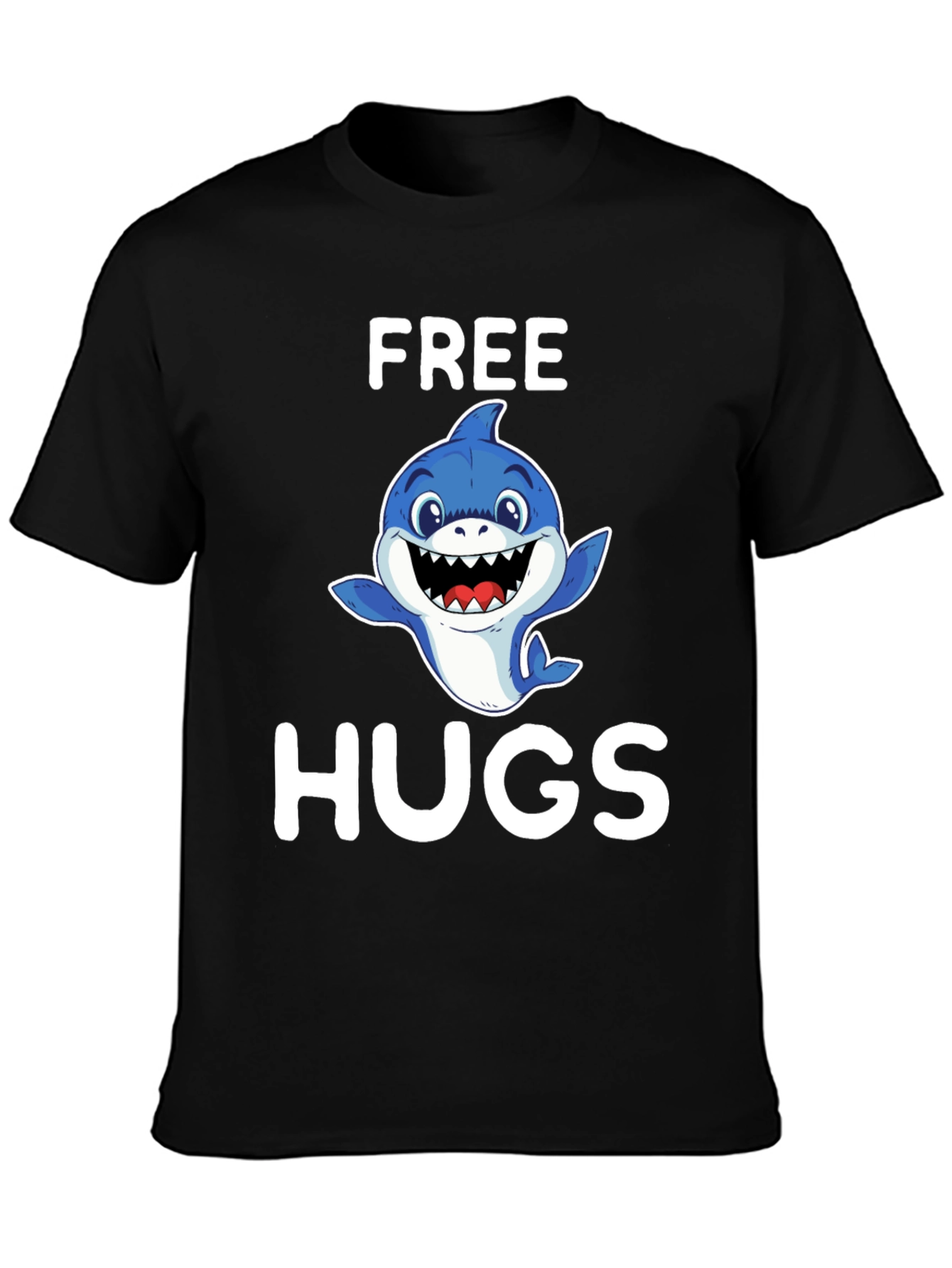 Free Hugs Shark T-Shirt
