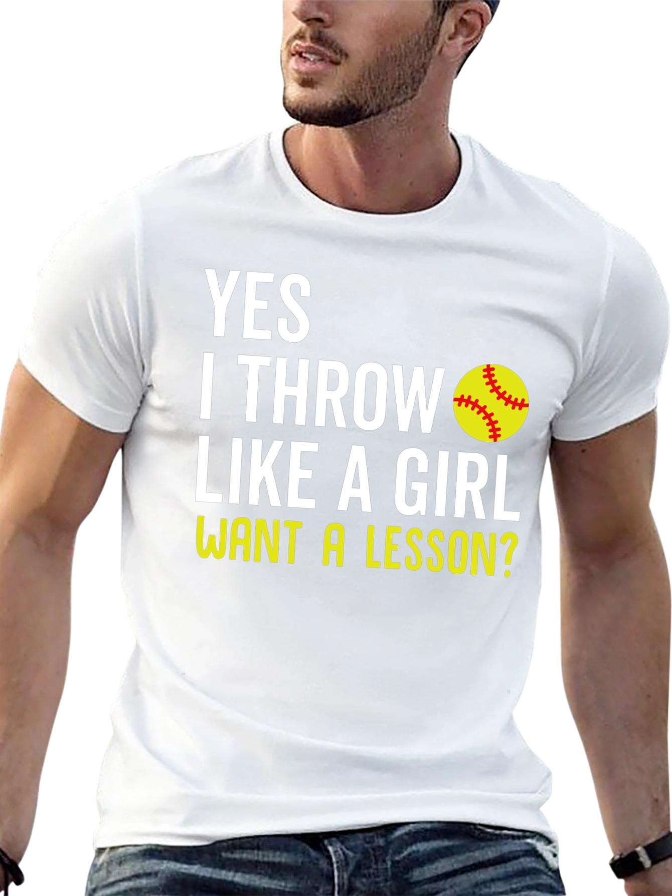 Yes I Throw Like a Girl T-Shirt