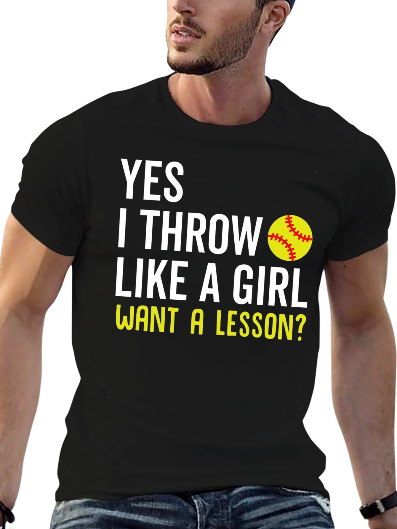 Yes I Throw Like a Girl T-Shirt