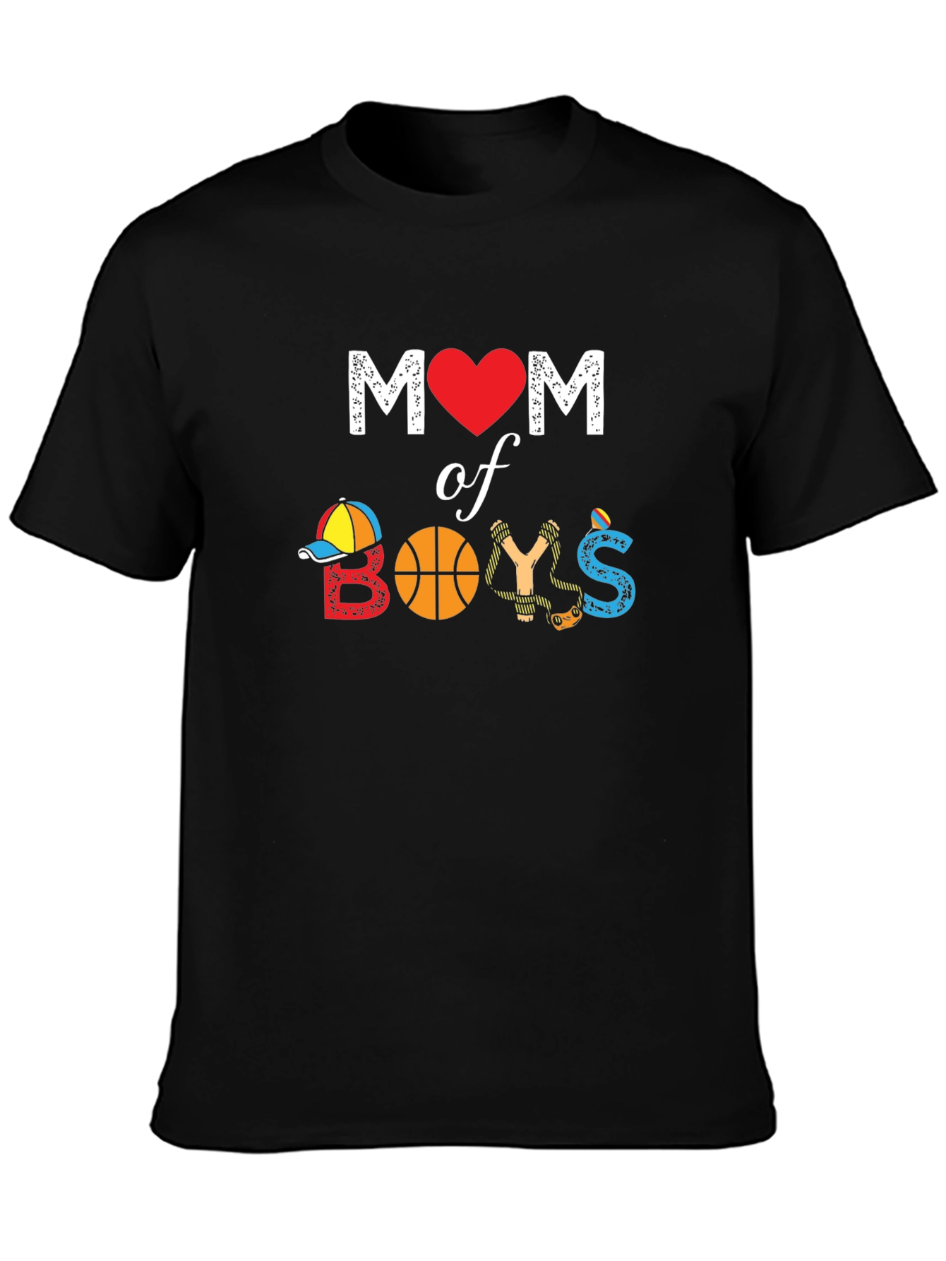 Mom of Boys Graphic T-Shirt