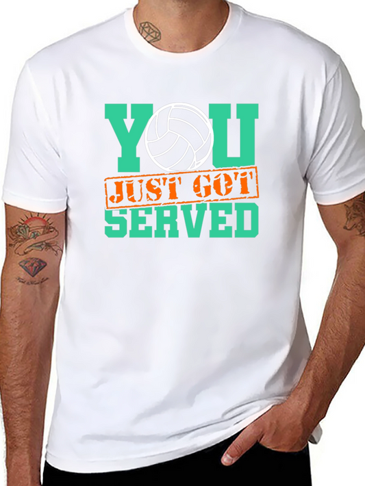 Volleyball Served Graphic Tee