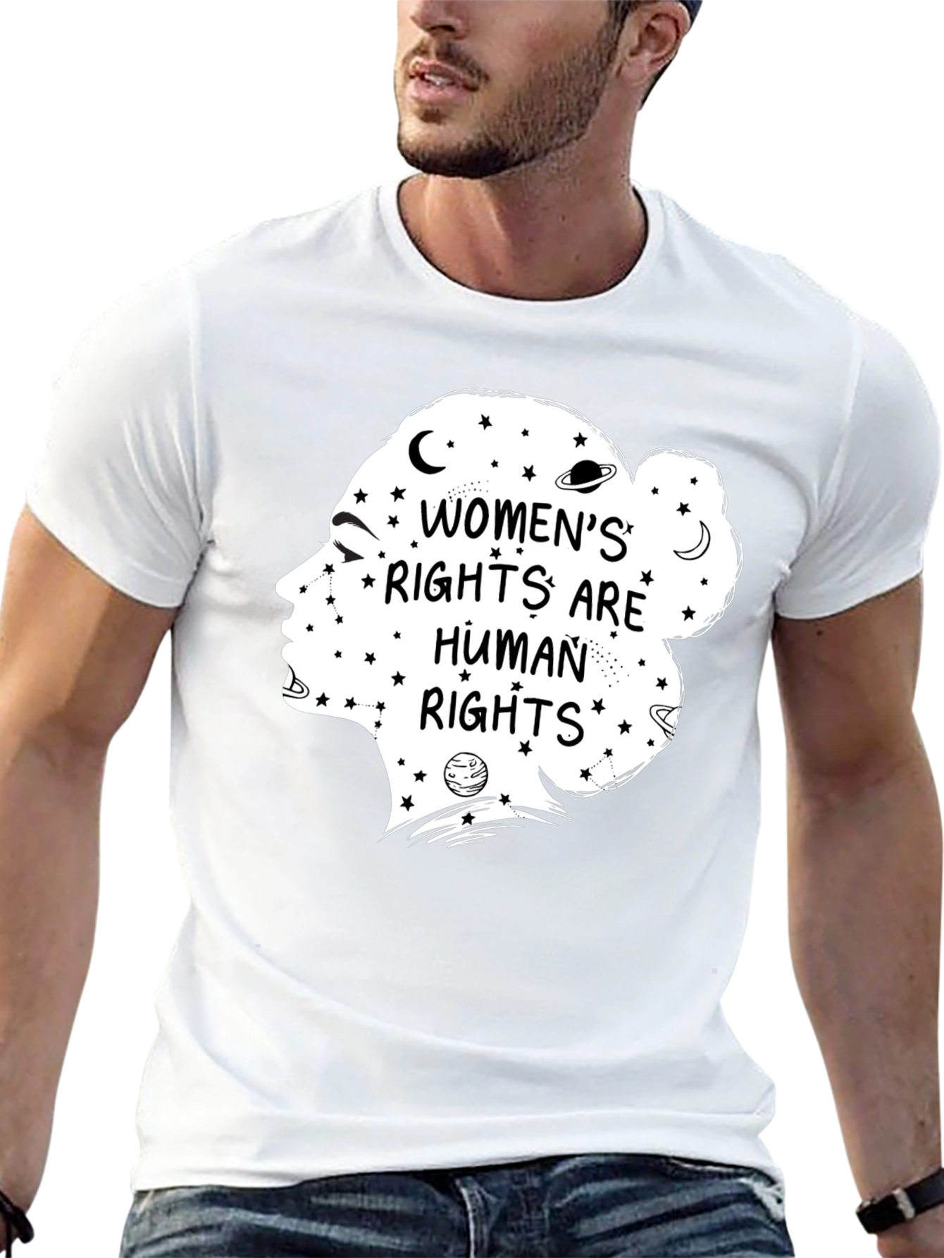 Womens Rights are Human Rights Graphic Tee