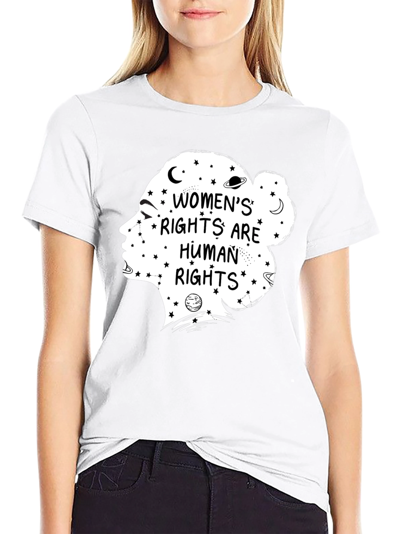 Womens Rights are Human Rights Graphic Tee