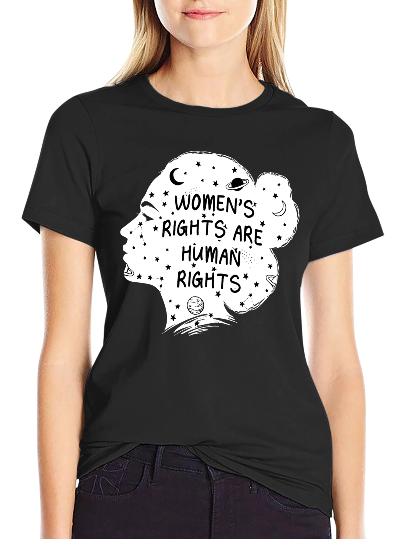 Womens Rights are Human Rights Graphic Tee