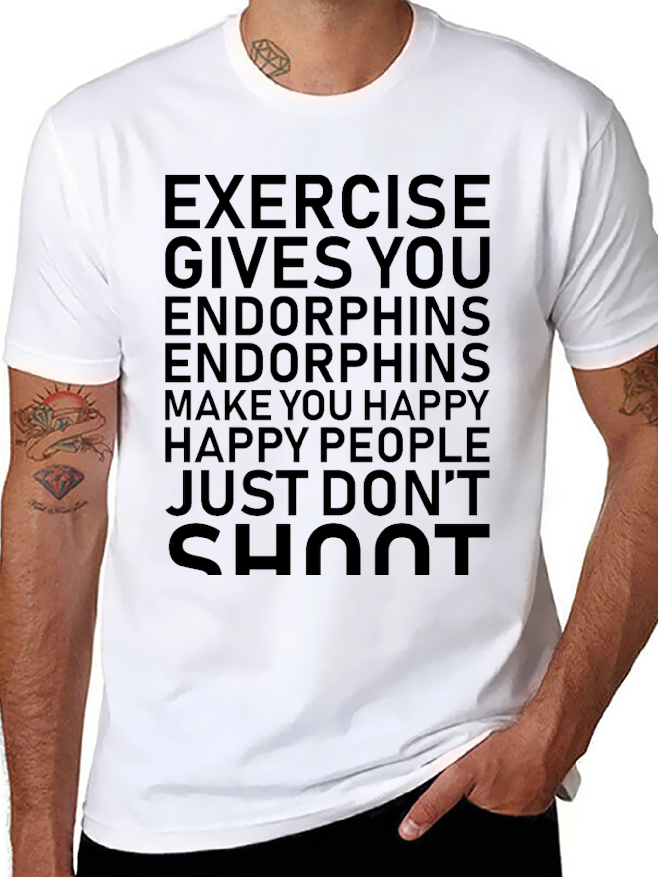 Exercise Endorphins Graphic T-Shirt