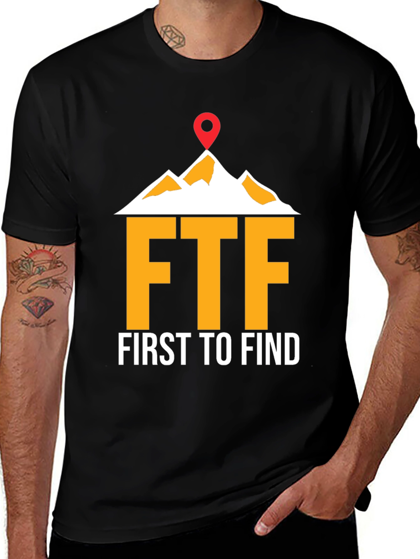 First to Find Graphic Tee