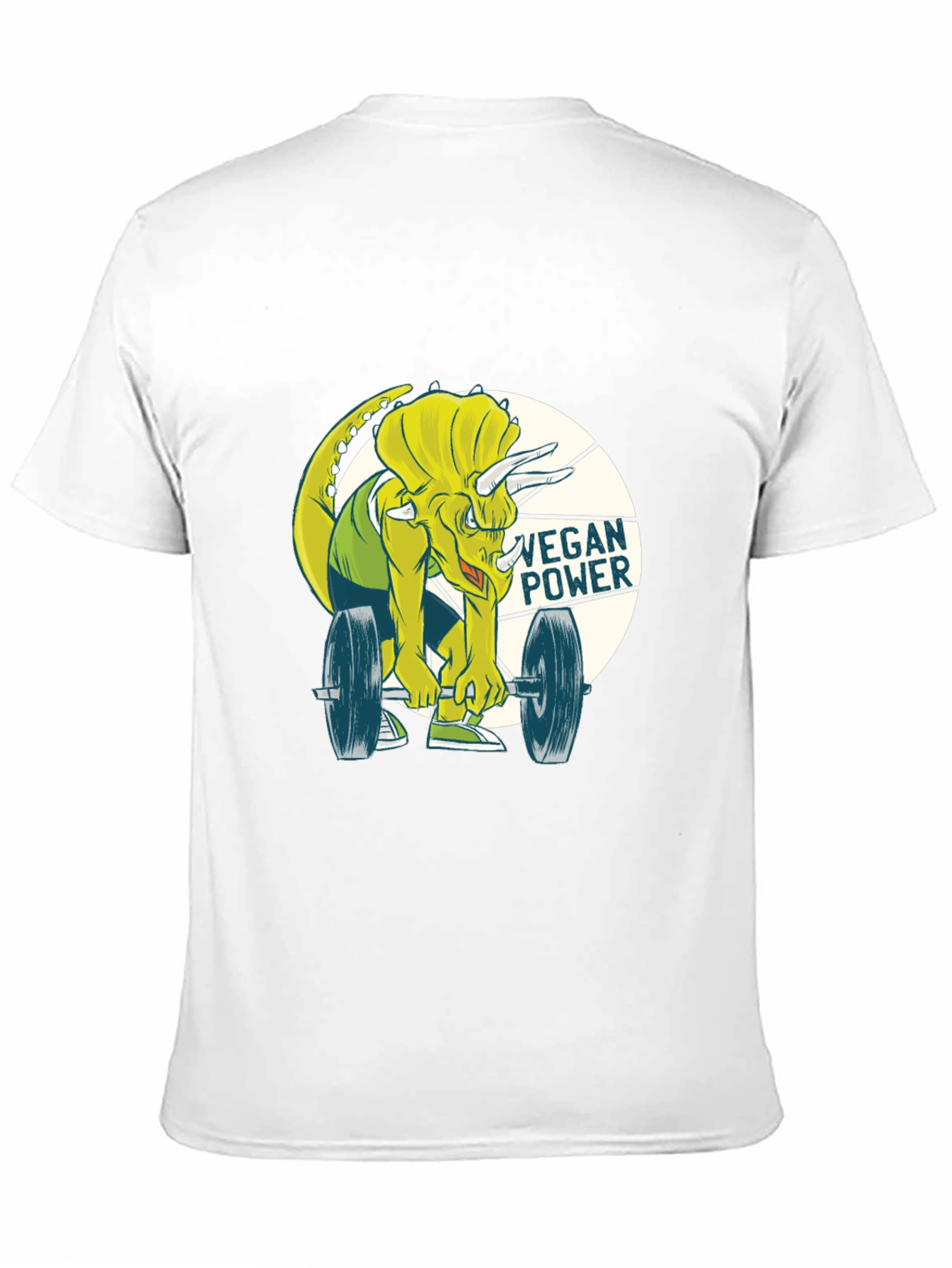 Vegan Power Dinosaur T-Shirt