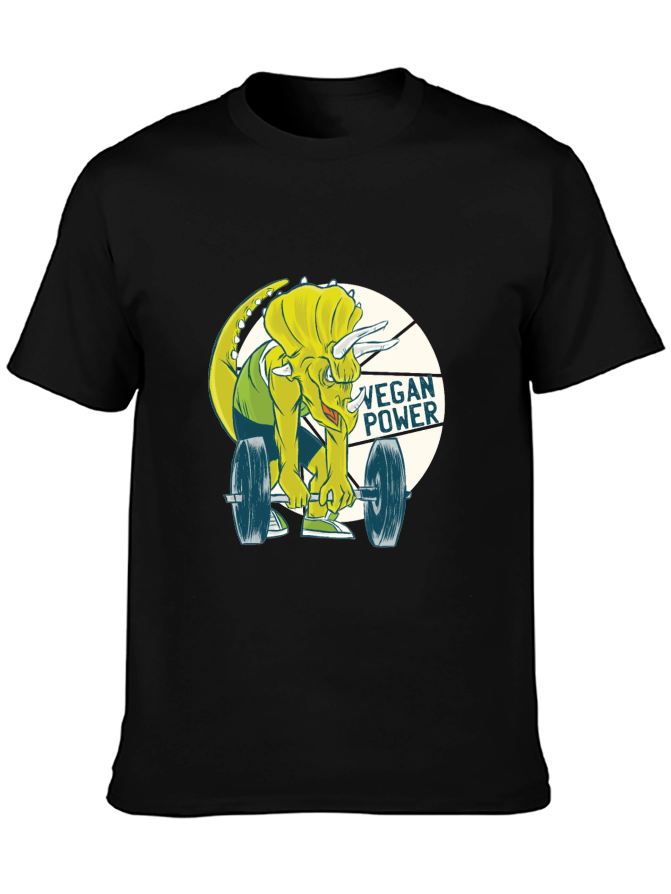 Vegan Power Dinosaur T-Shirt