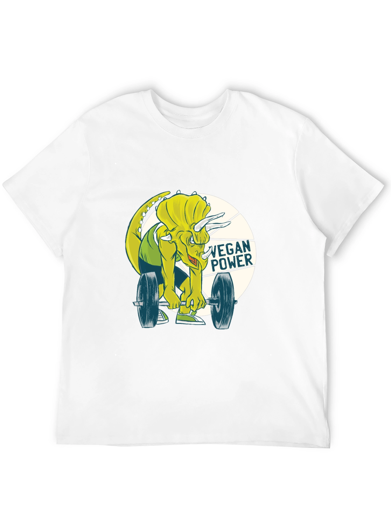 Vegan Power Dinosaur T-Shirt