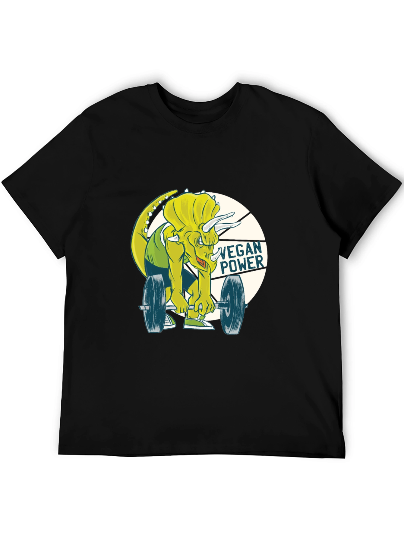 Vegan Power Dinosaur T-Shirt