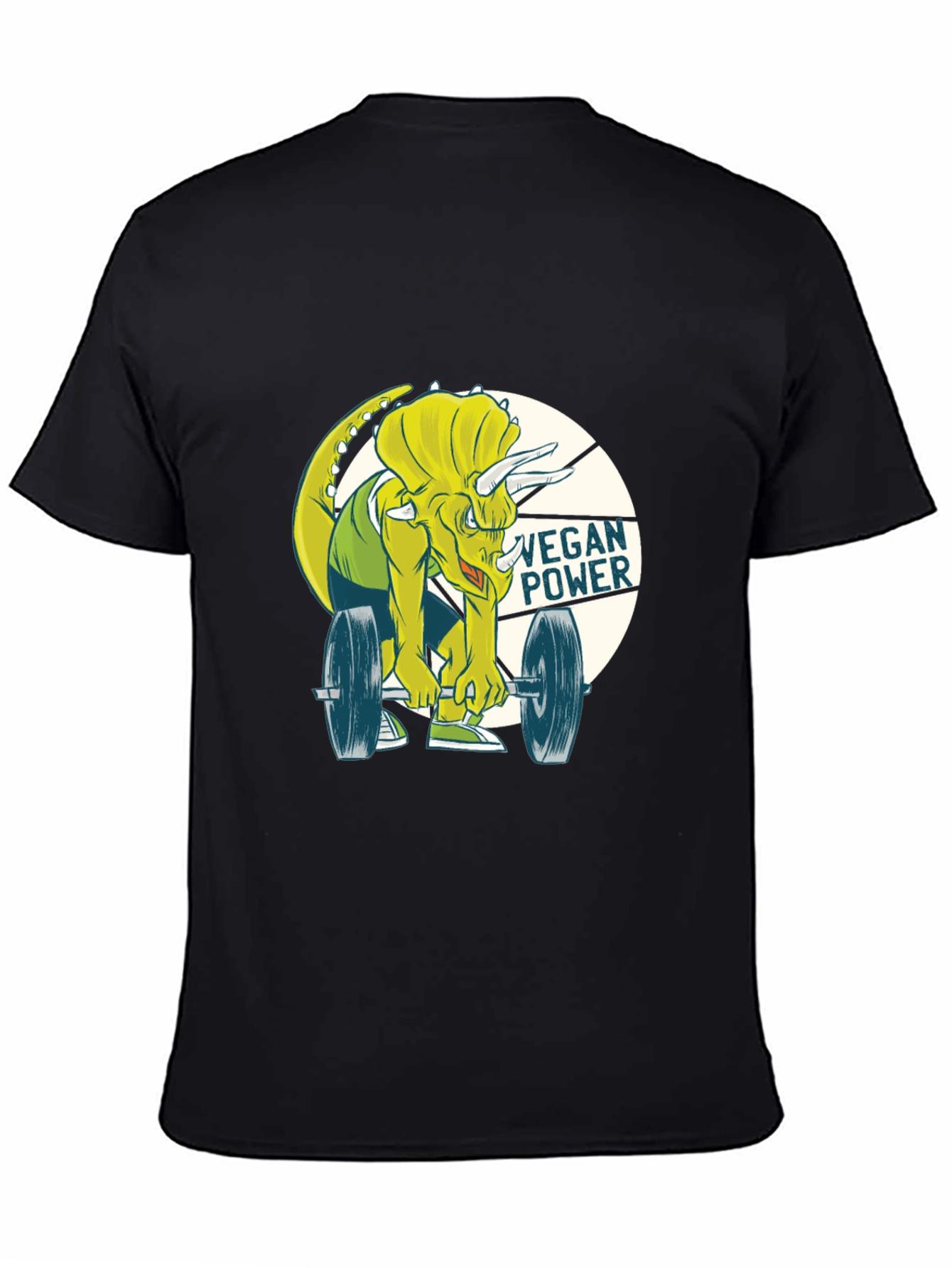 Vegan Power Dinosaur T-Shirt