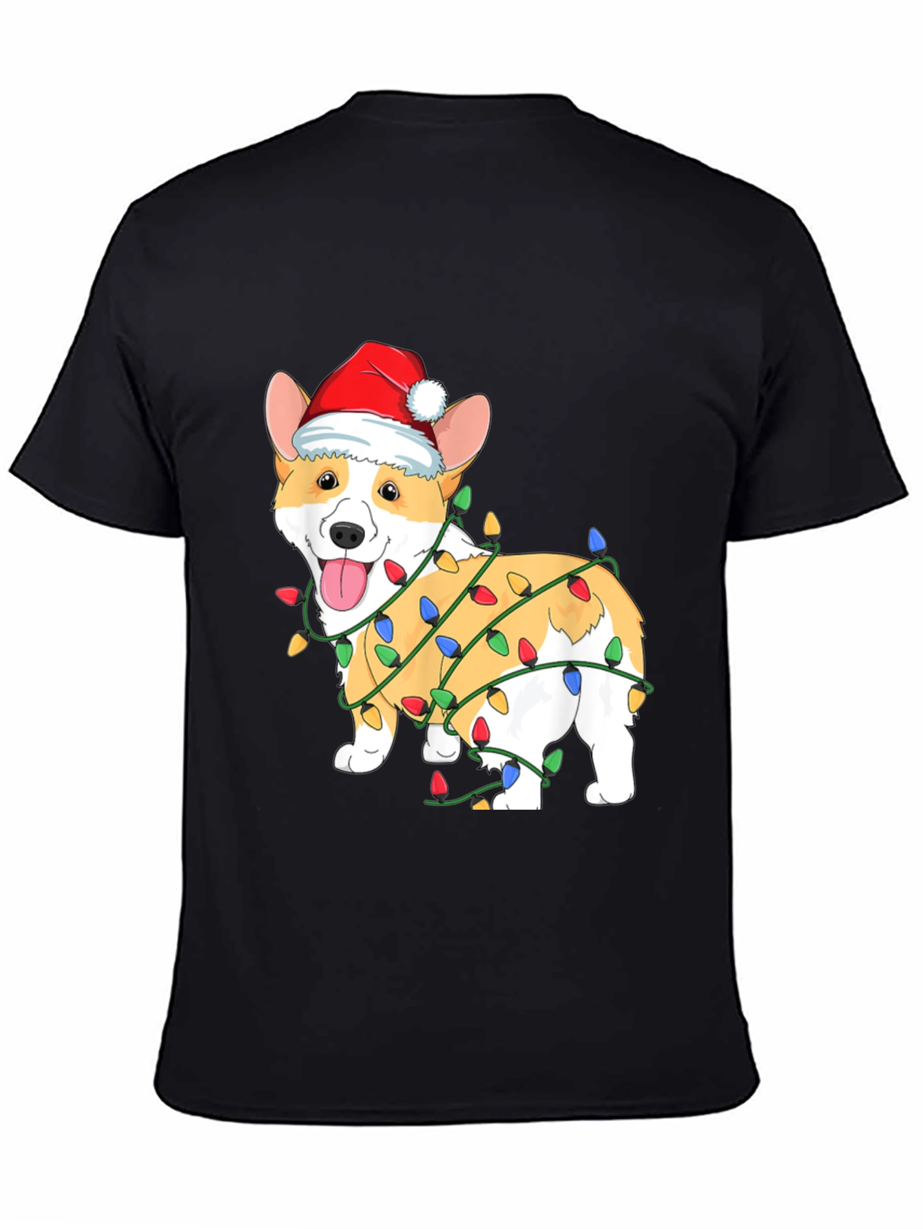 Corgi Christmas Lights T-Shirt