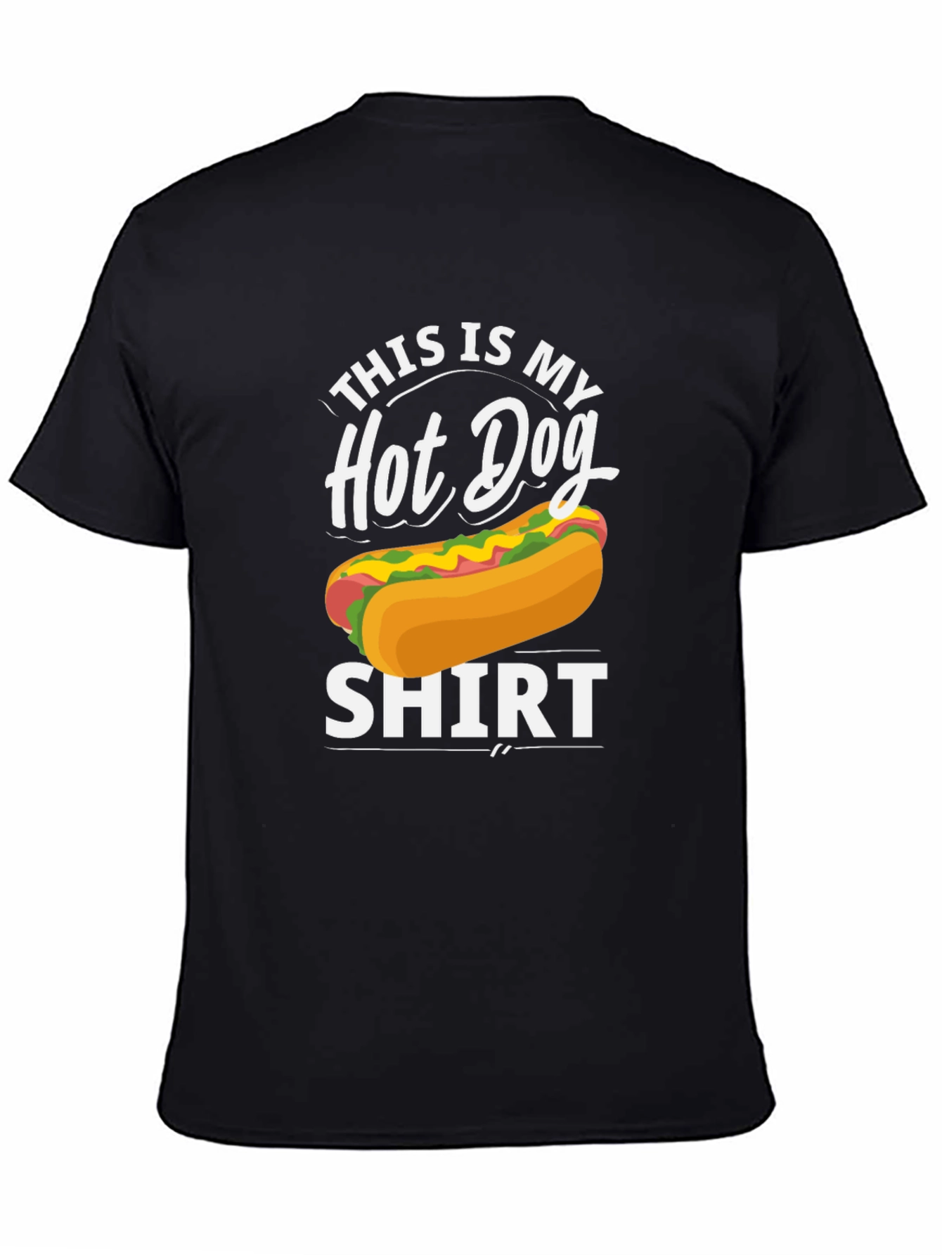 Hot Dog Graphic T-Shirt - Unisex Crew Neck
