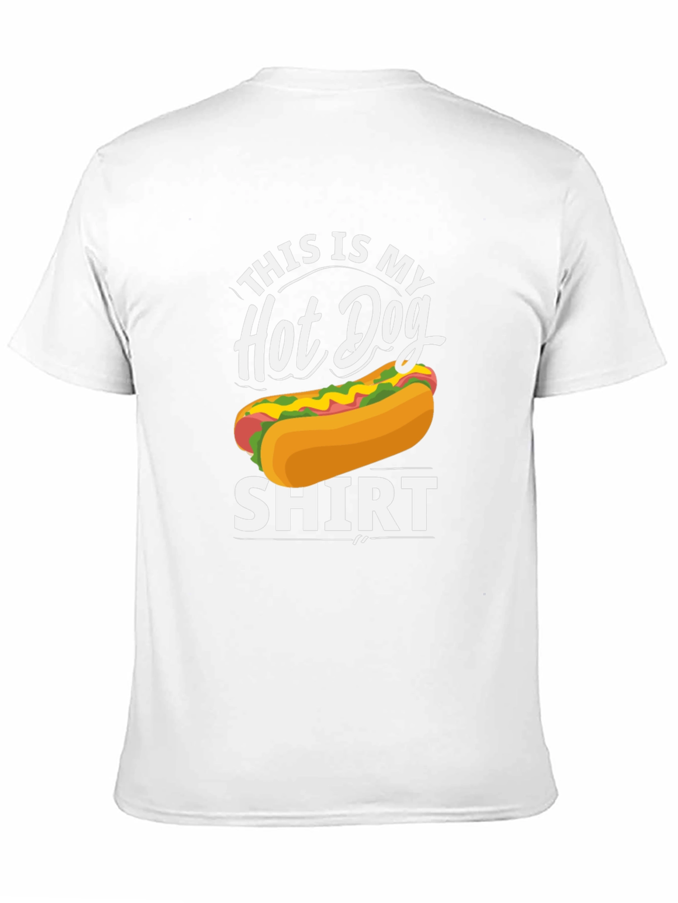 Hot Dog Graphic T-Shirt - Unisex Crew Neck
