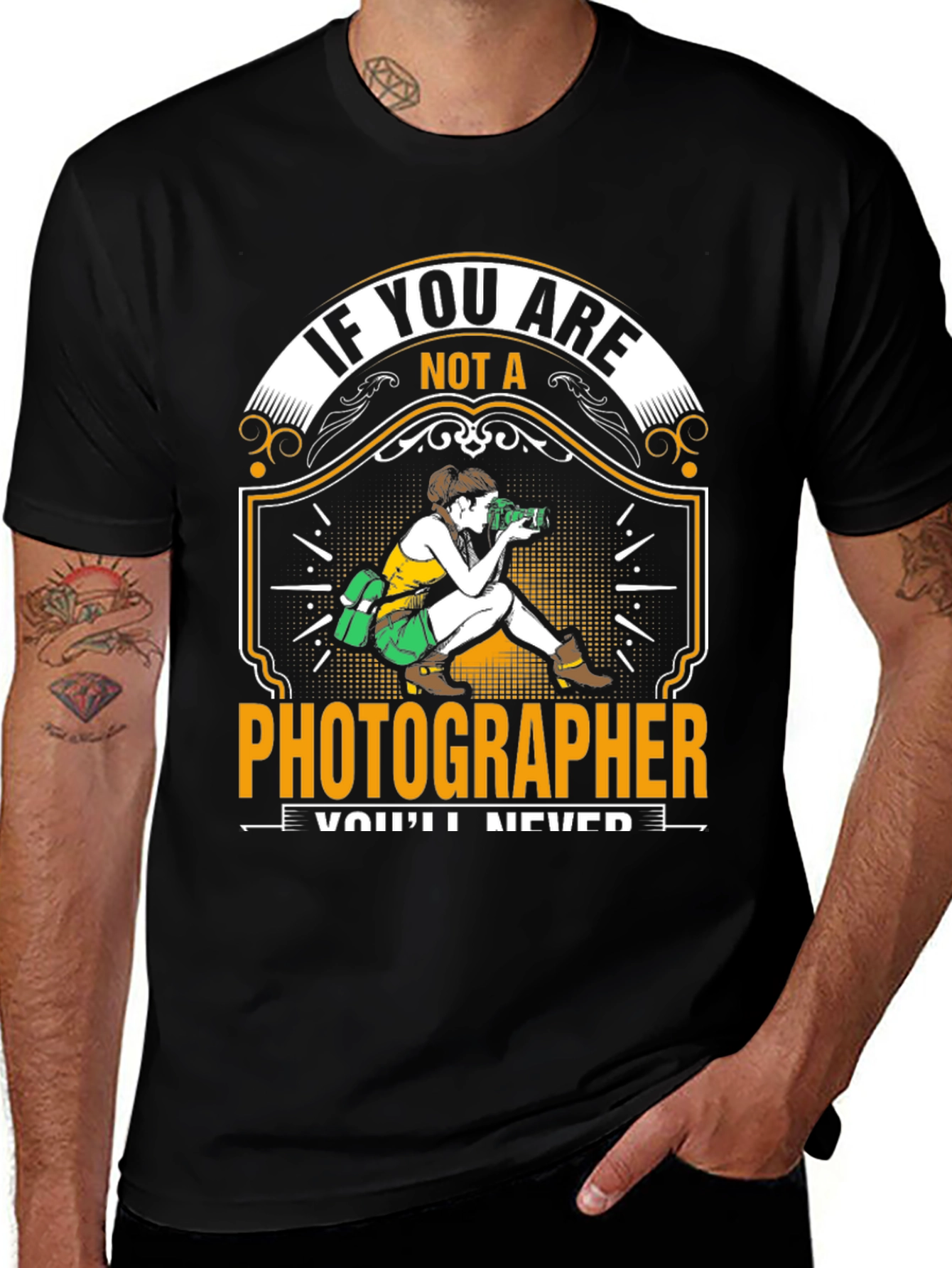 Photographer T-Shirt - Funny Photography Gift