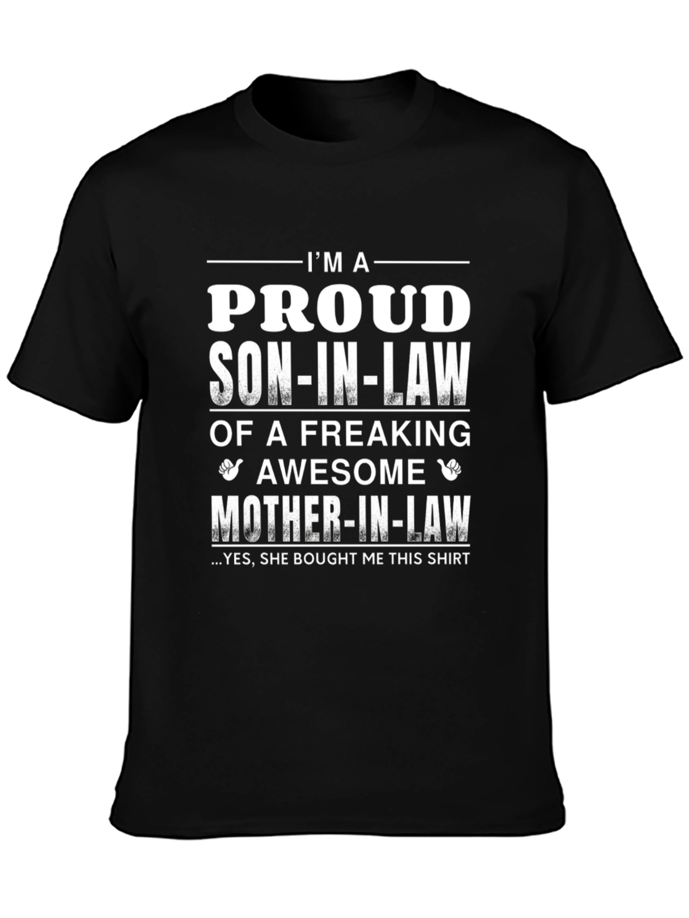 Proud Son-In-Law Graphic Tee