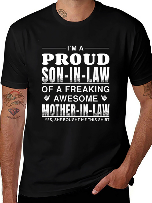 Proud Son-In-Law Graphic Tee