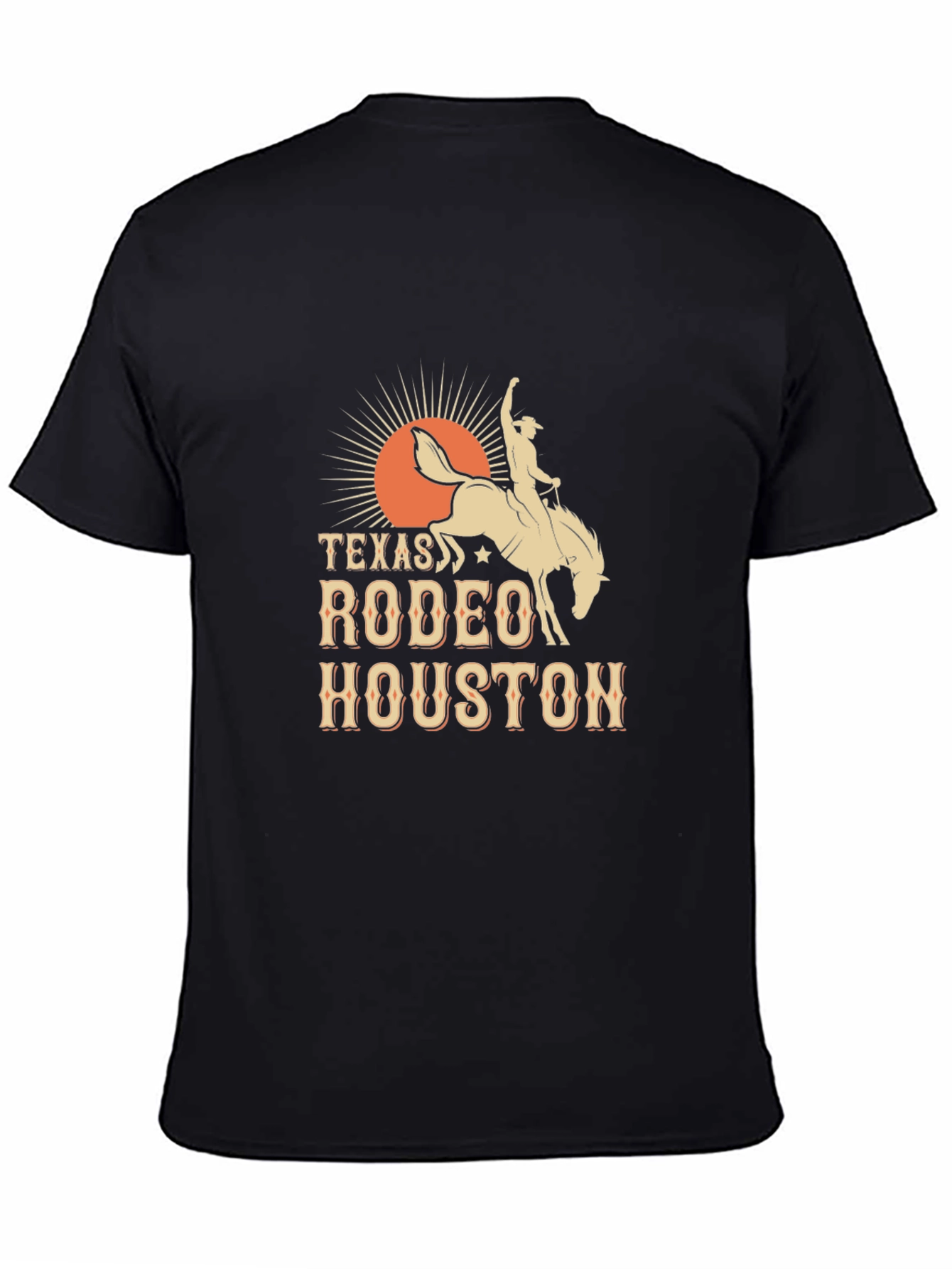 Texas Rodeo Houston Graphic T-Shirt