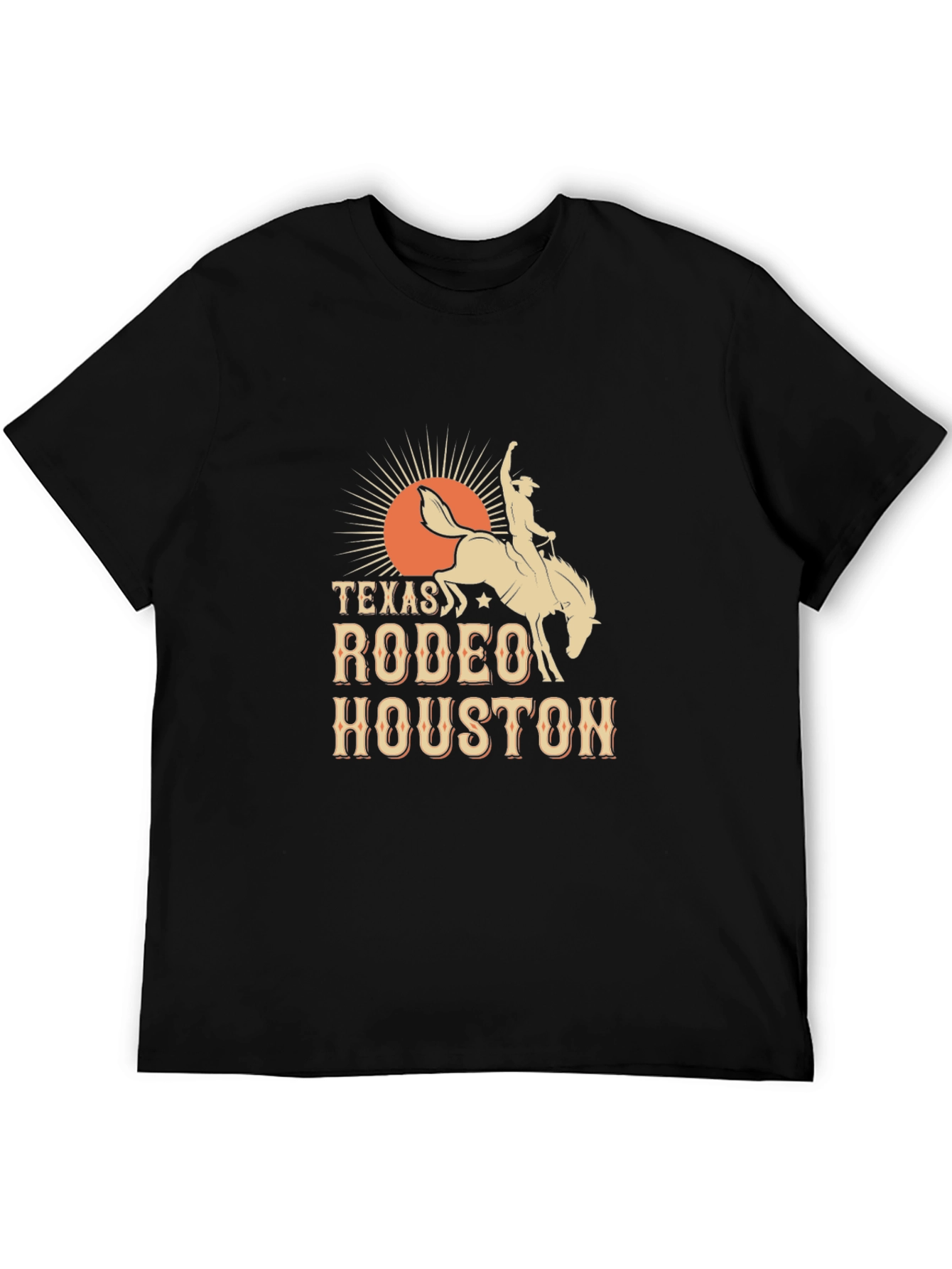 Texas Rodeo Houston Graphic T-Shirt