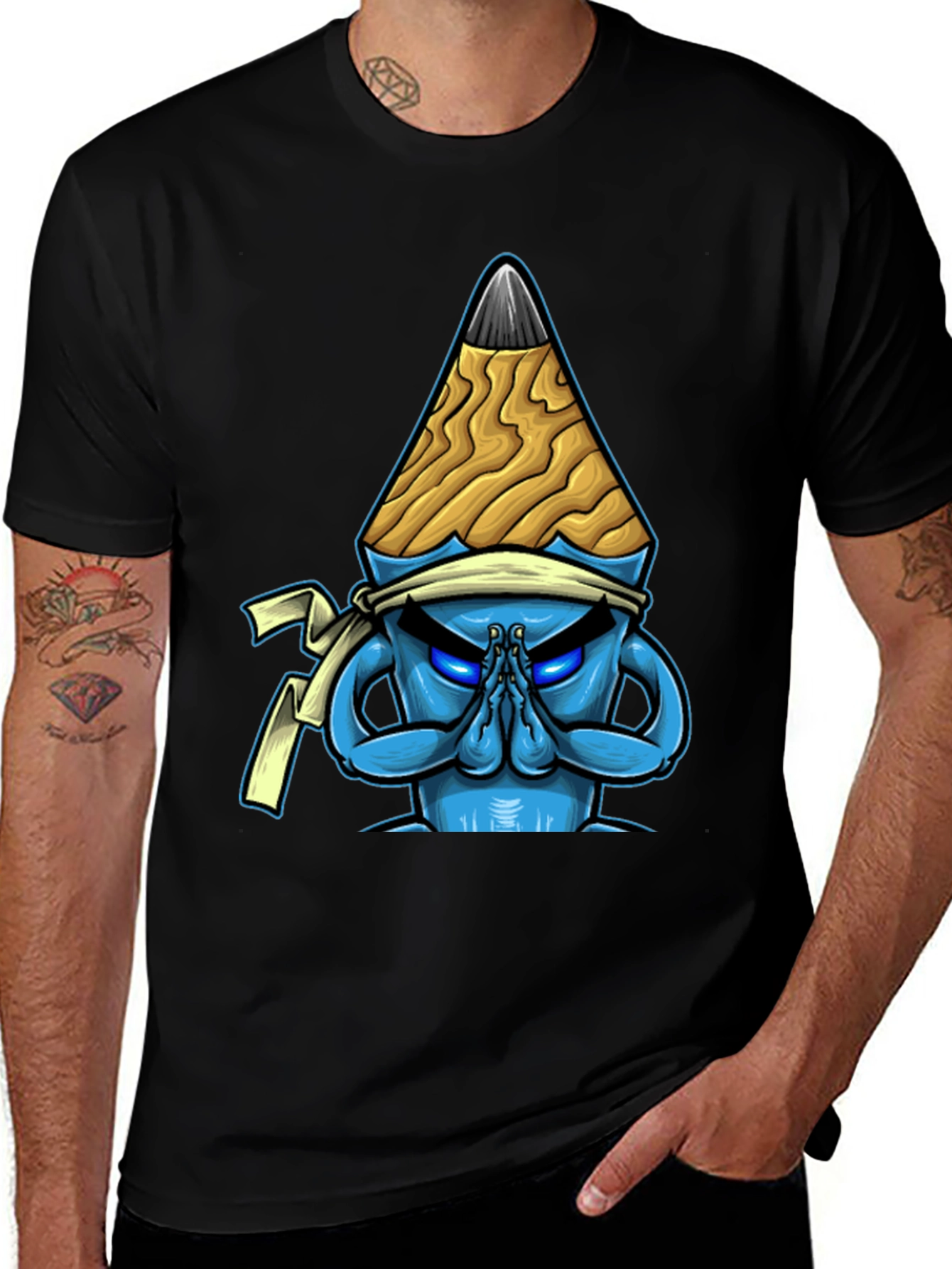 Pencil Ninja Graphic T-Shirt