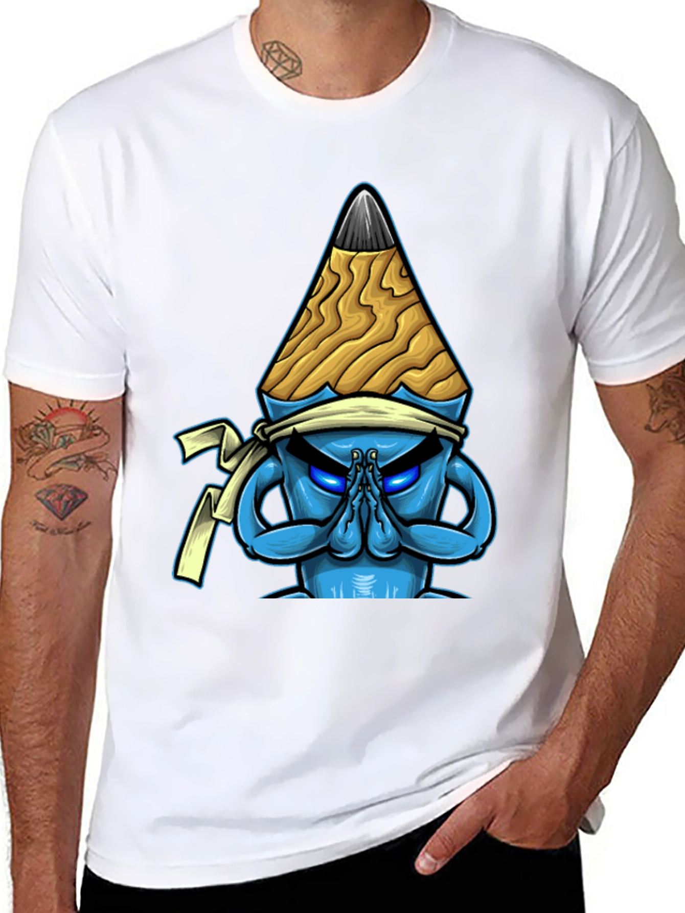 Pencil Ninja Graphic T-Shirt