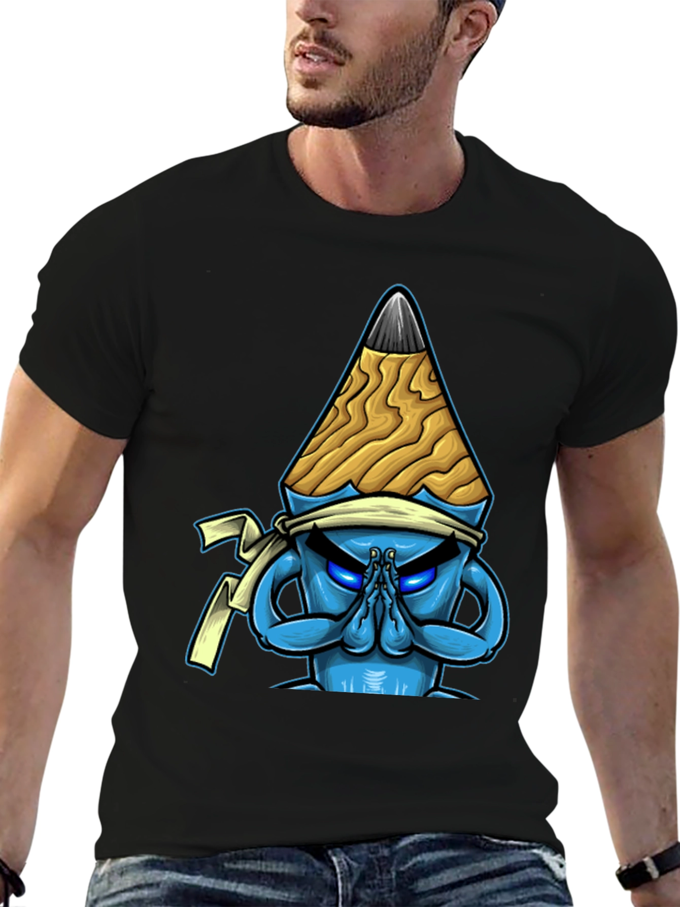 Pencil Ninja Graphic T-Shirt