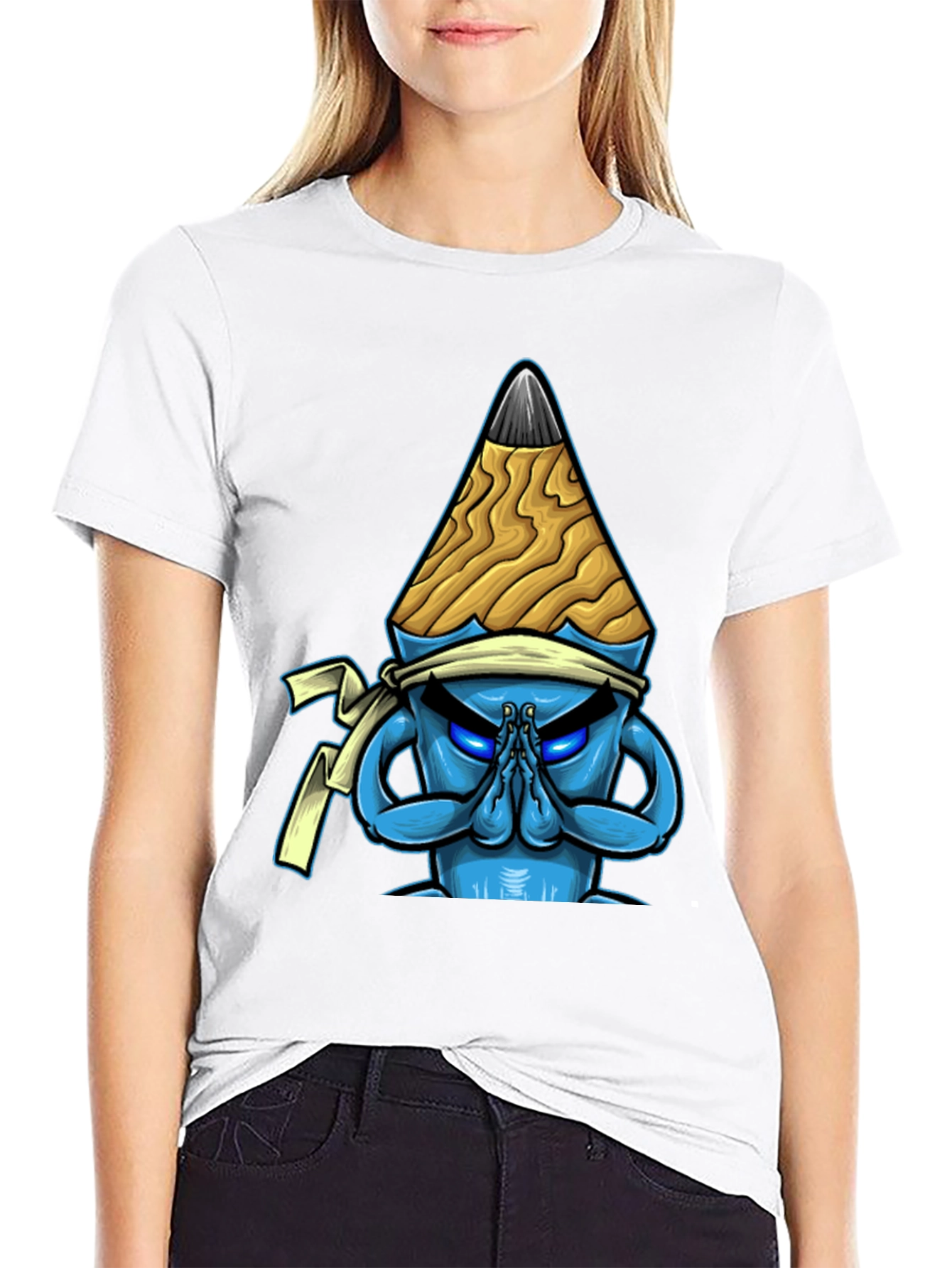 Pencil Ninja Graphic T-Shirt