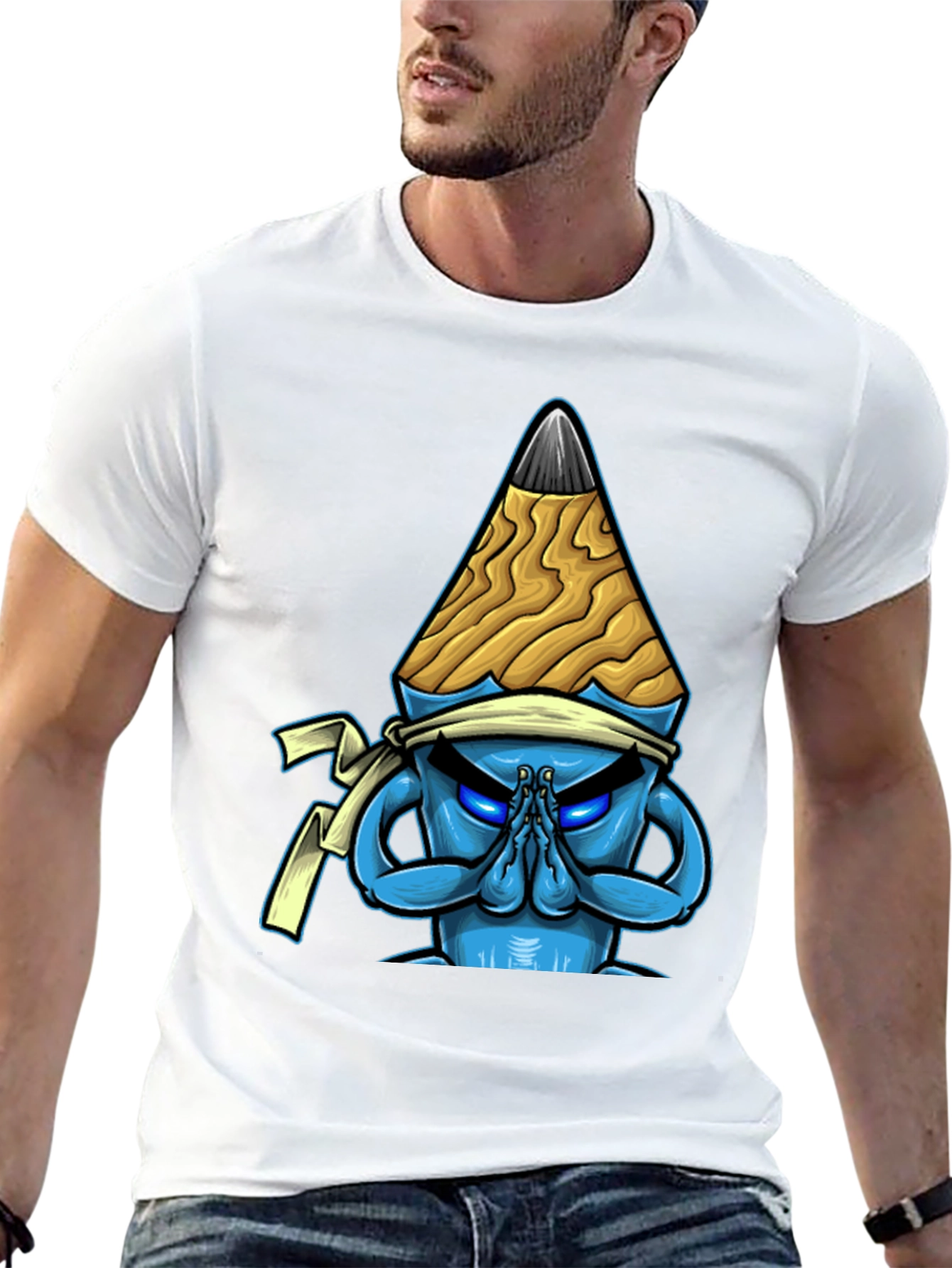 Pencil Ninja Graphic T-Shirt