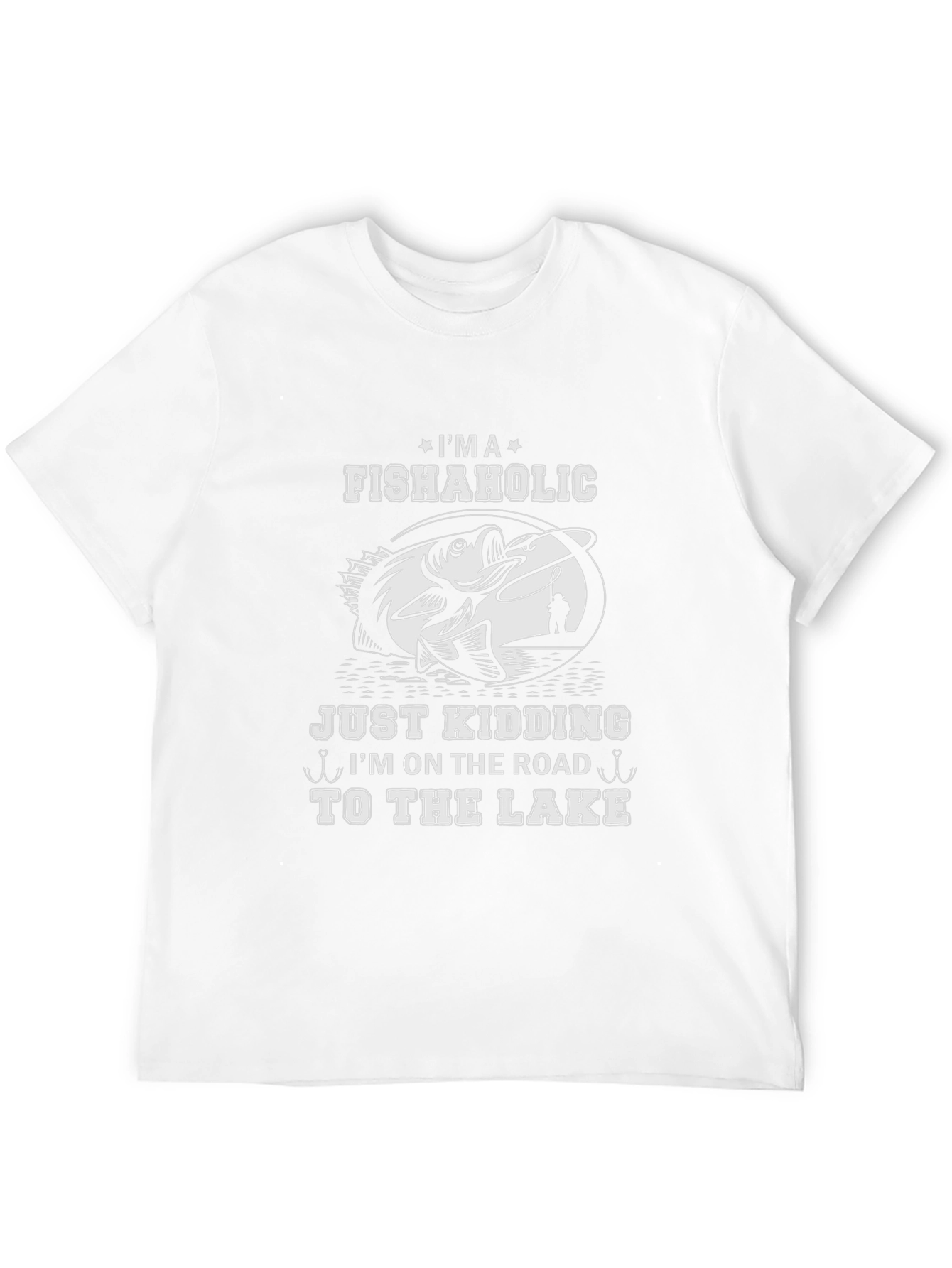 Fishaholic T-Shirt: Road to the Lake